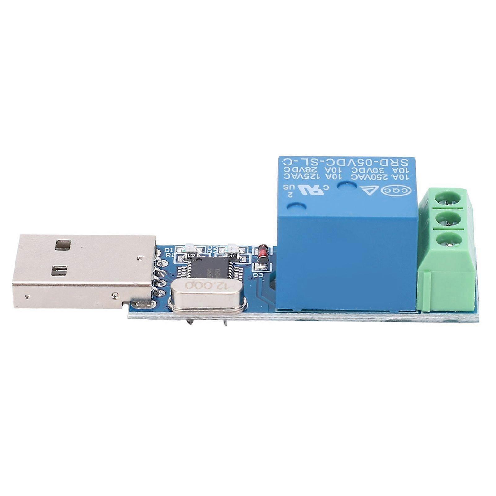 USB Relay Module Control Switch LCUS1 Type DC 5V with High Performance Control Chip