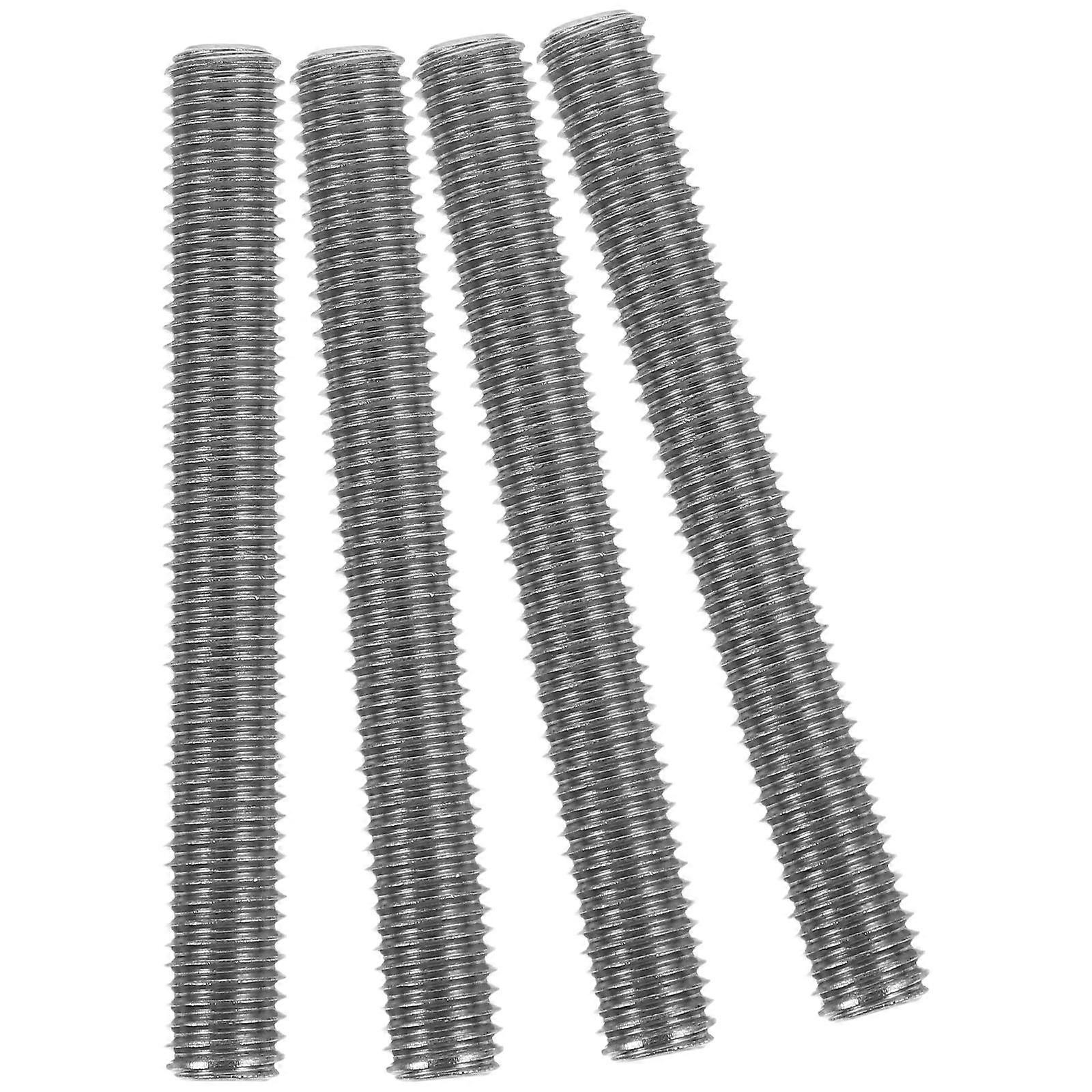 High Strength Stainless Steel Threaded Rod Fully Threaded for Projects 4Pcs