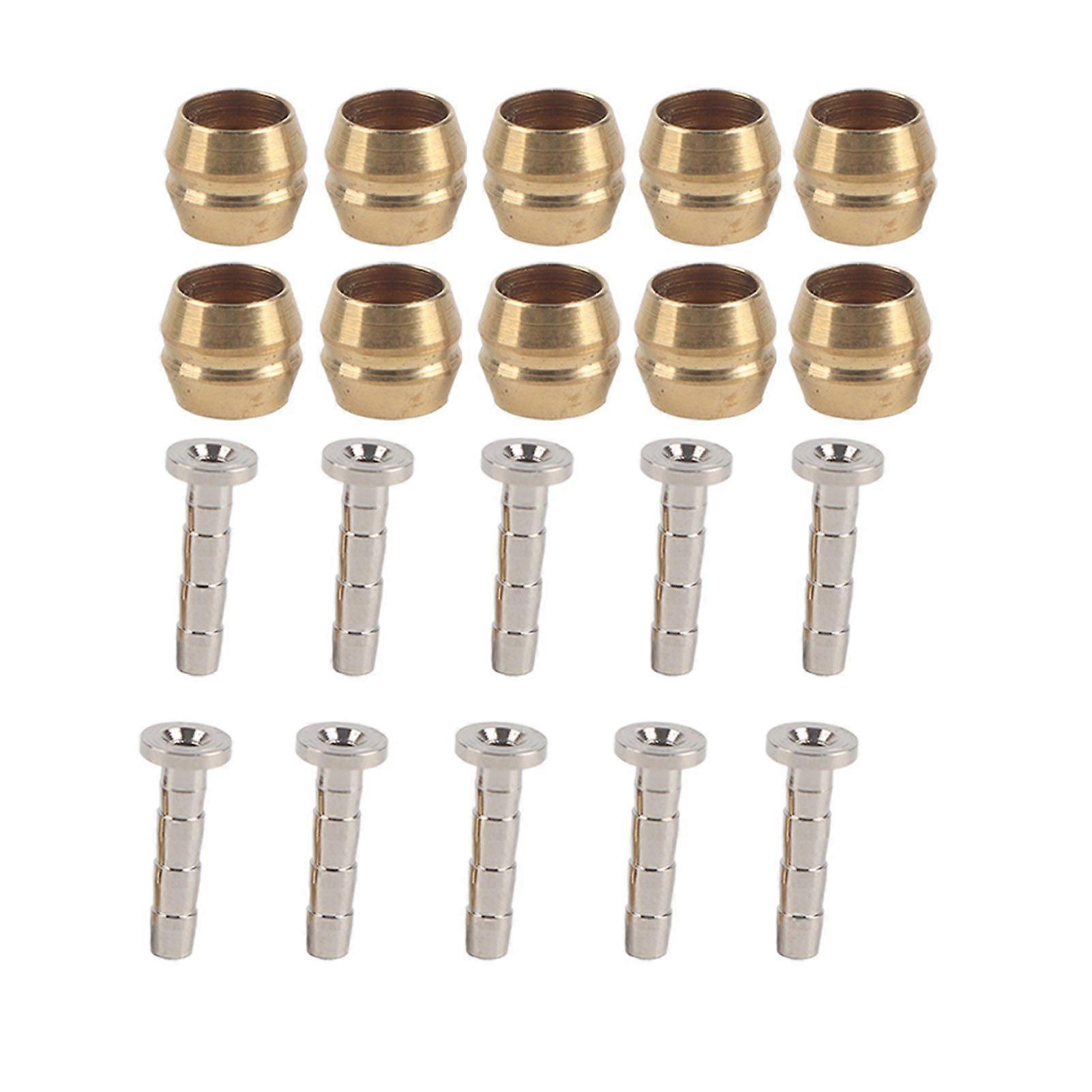 10 Set Hydraulic Disc Brake Hose Olive Connector Insert Replacement Part(BH90)