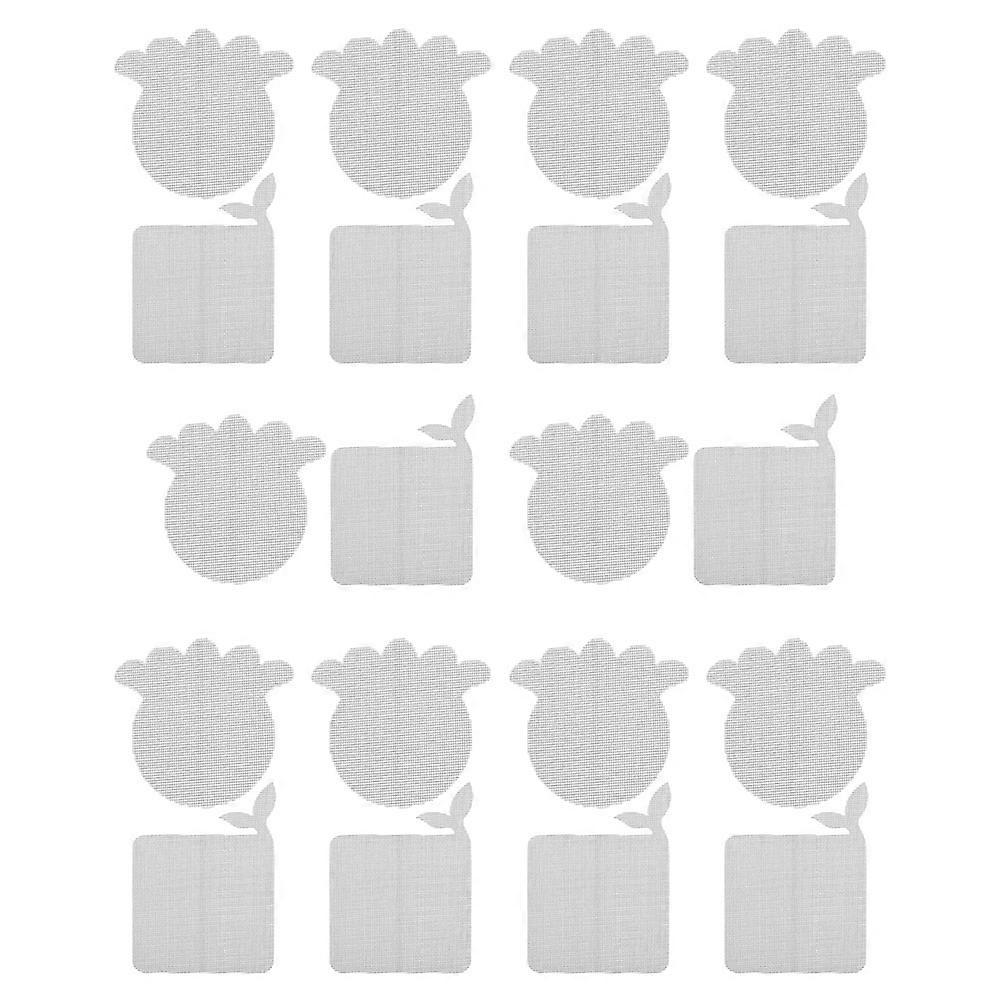 Anti-Blocking Floor Drain Sticker for Hair Filter 40Pcs Set