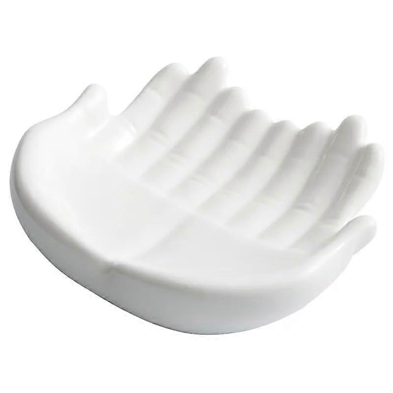 Dessert Plates Ceramic Snack Tray Decorative Dish Tray For Restaurant Dining Table