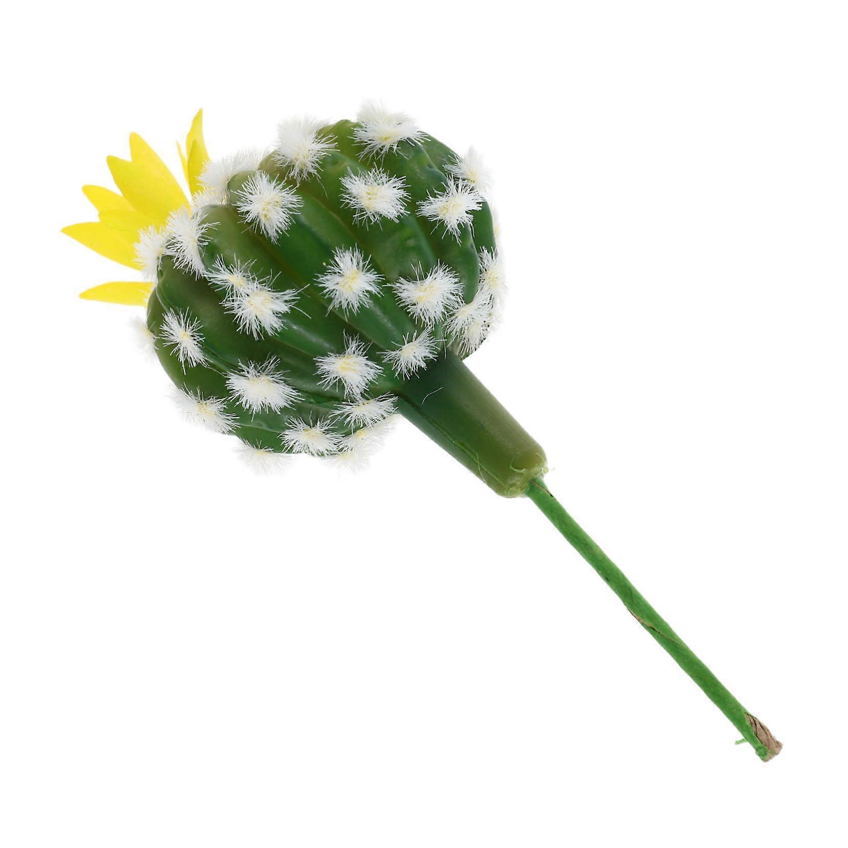 Artificial Cactus Decor Faux Cactus Plant Easy Maintenance Succulent Arrangement For Living Spaces