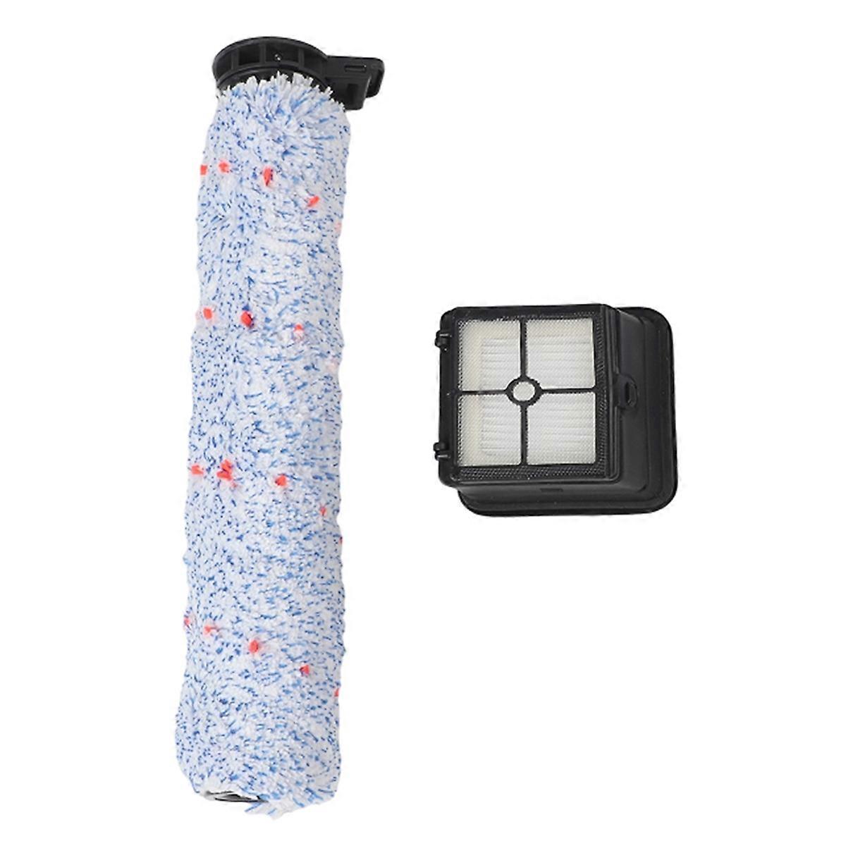 2PCS Vacuum Brush & Filter for Atvel F16 / Atvel F16 PRO Floor Scrubber Replacement Parts Roller Bru