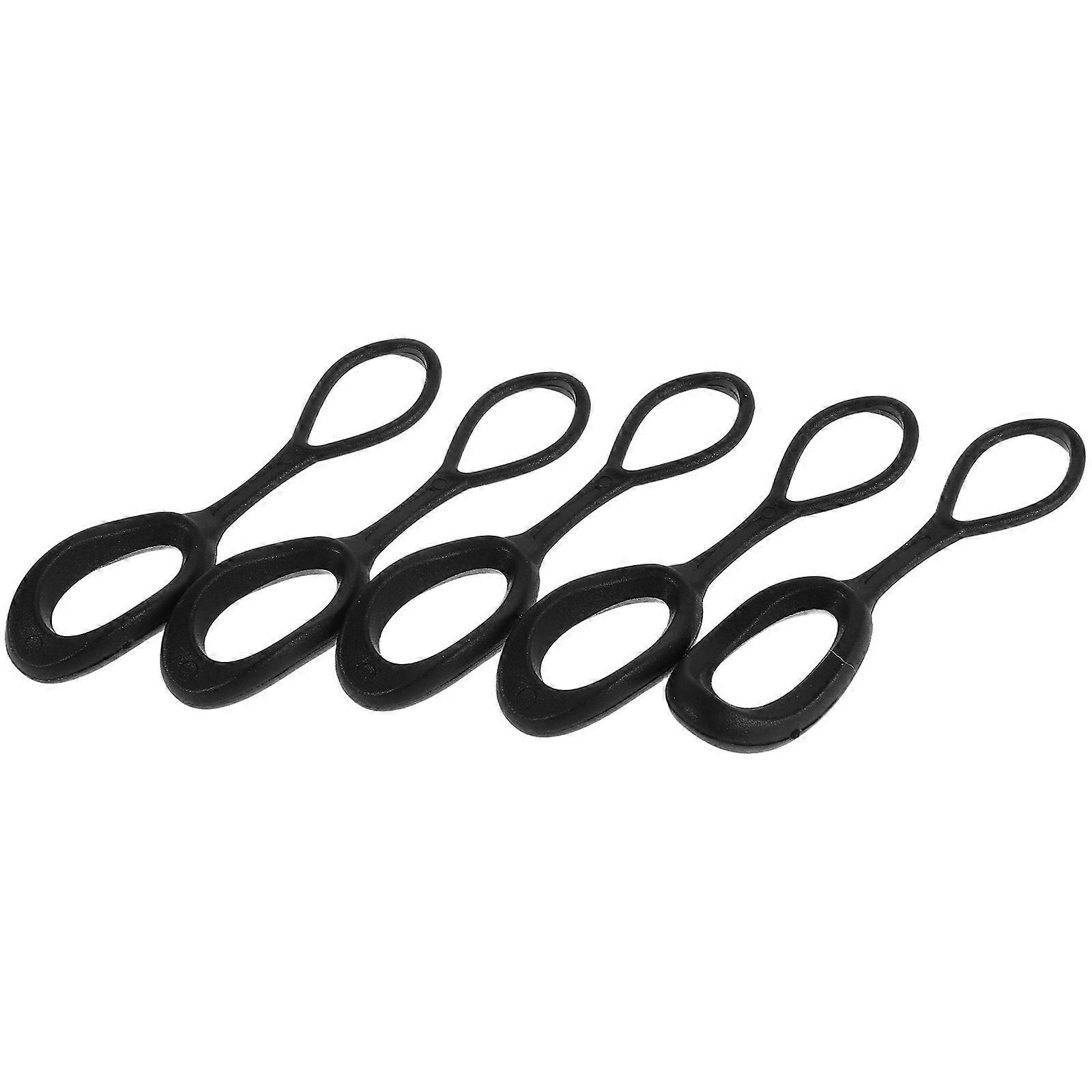 Metal Zipper Pull Replacement Zipper Pulls Outdoor Enthusiasts Durable Tpe Material Easy Installation 5Pcs