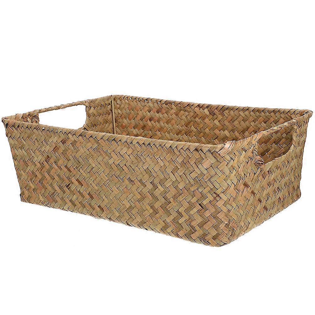 Convenient Fruit Basket Multi Function Snack Container Convenient Jewelry Container Khaki 36 00X26 00X12 00CM Restaurant Display 1Pcs