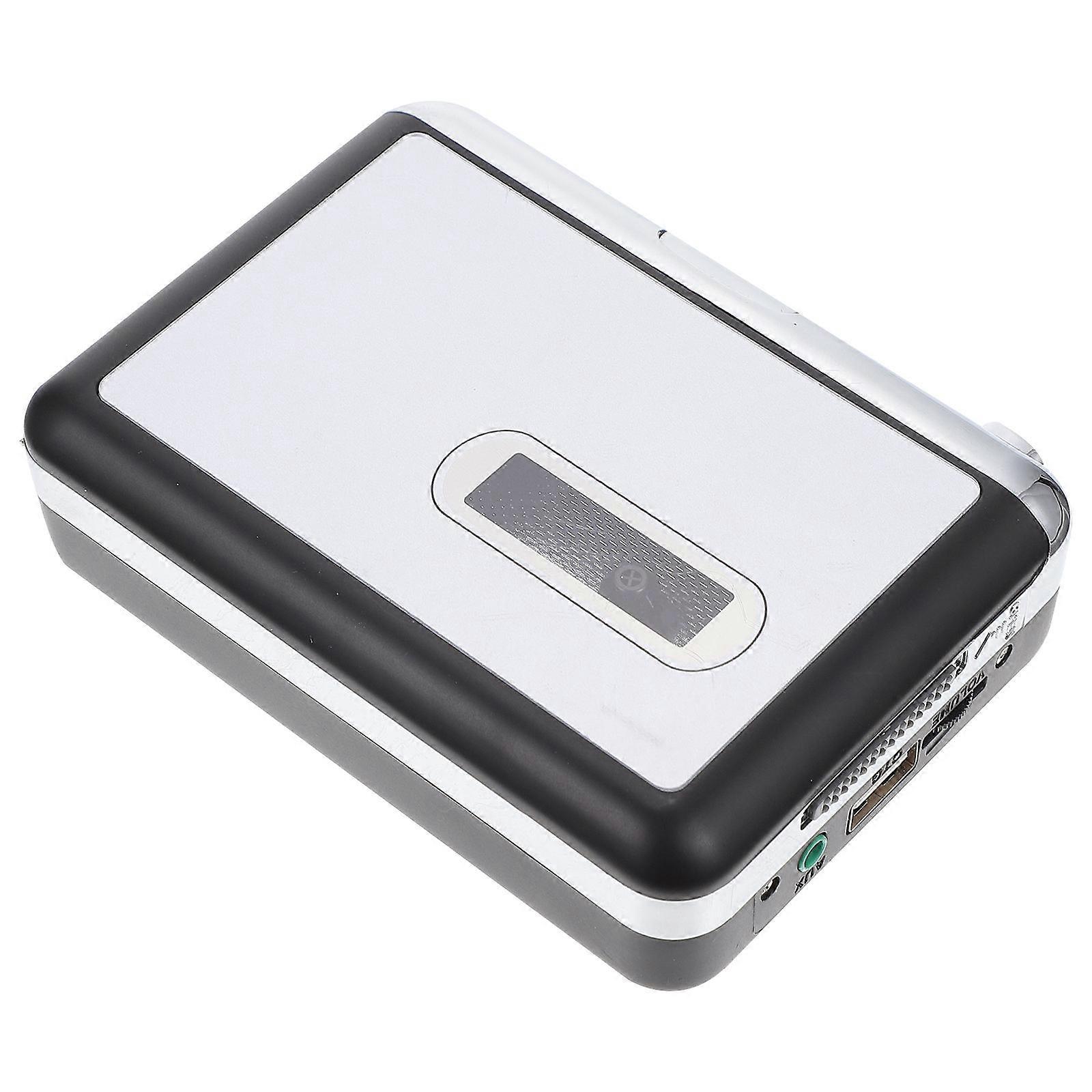 USB Cassette Music Player Tape-to-MP3 Converter For Music Enthusiasts 11.5X8X3.5CM High-Fidelity Signal Conversion 2Pcs