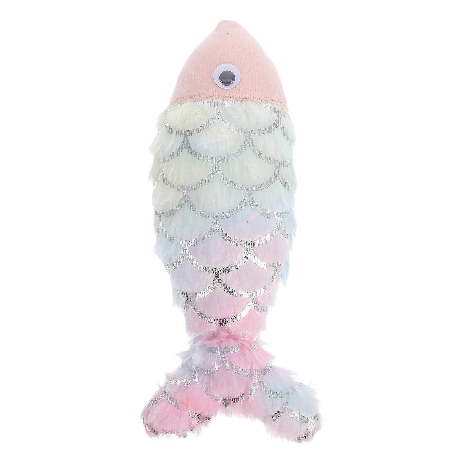 Interactive Koi Toy for Teething 4Pcs Soft Plush Chewing Toys