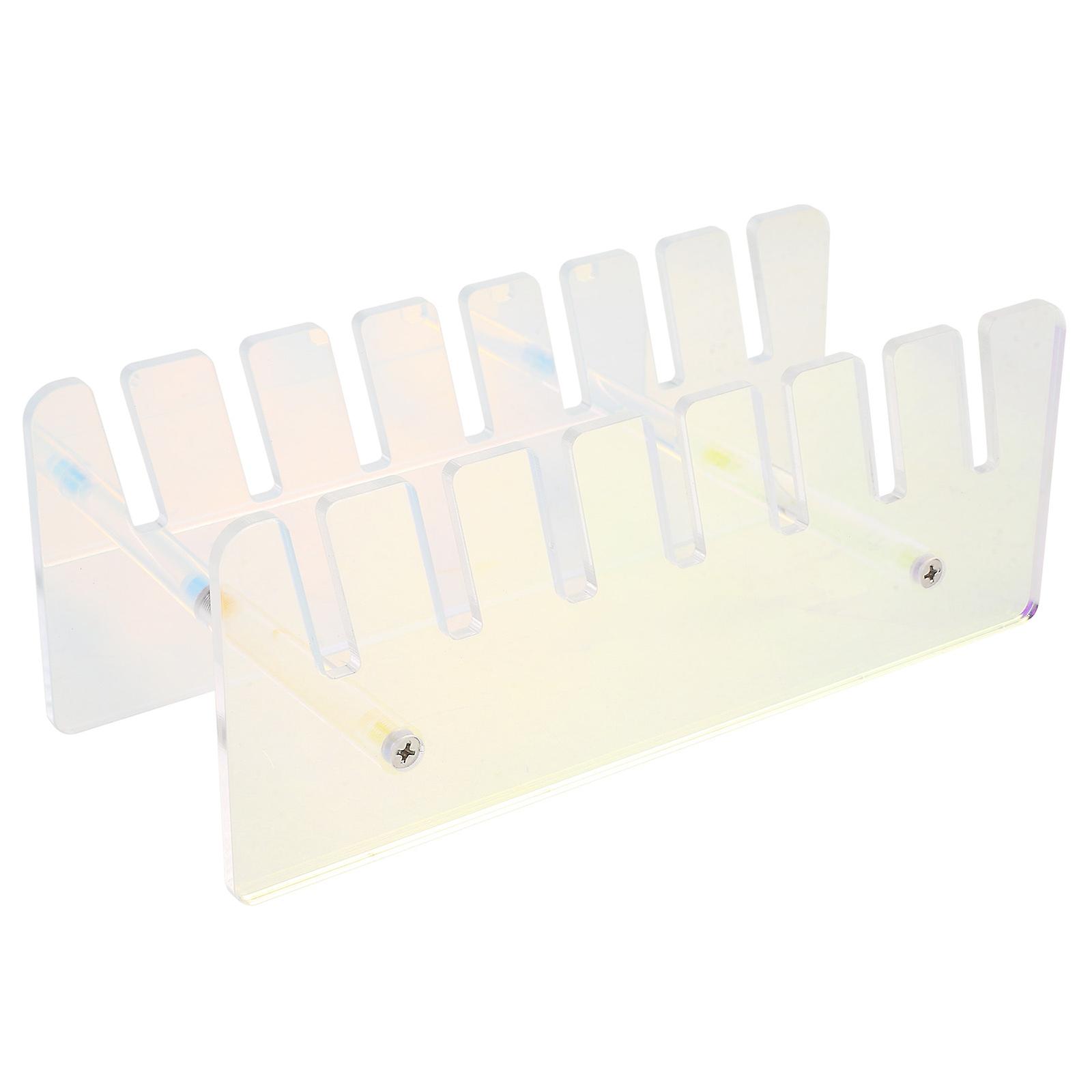3Pcs Acrylic Hat Stand for Baseball Cap Display Holder Desktop Organizer
