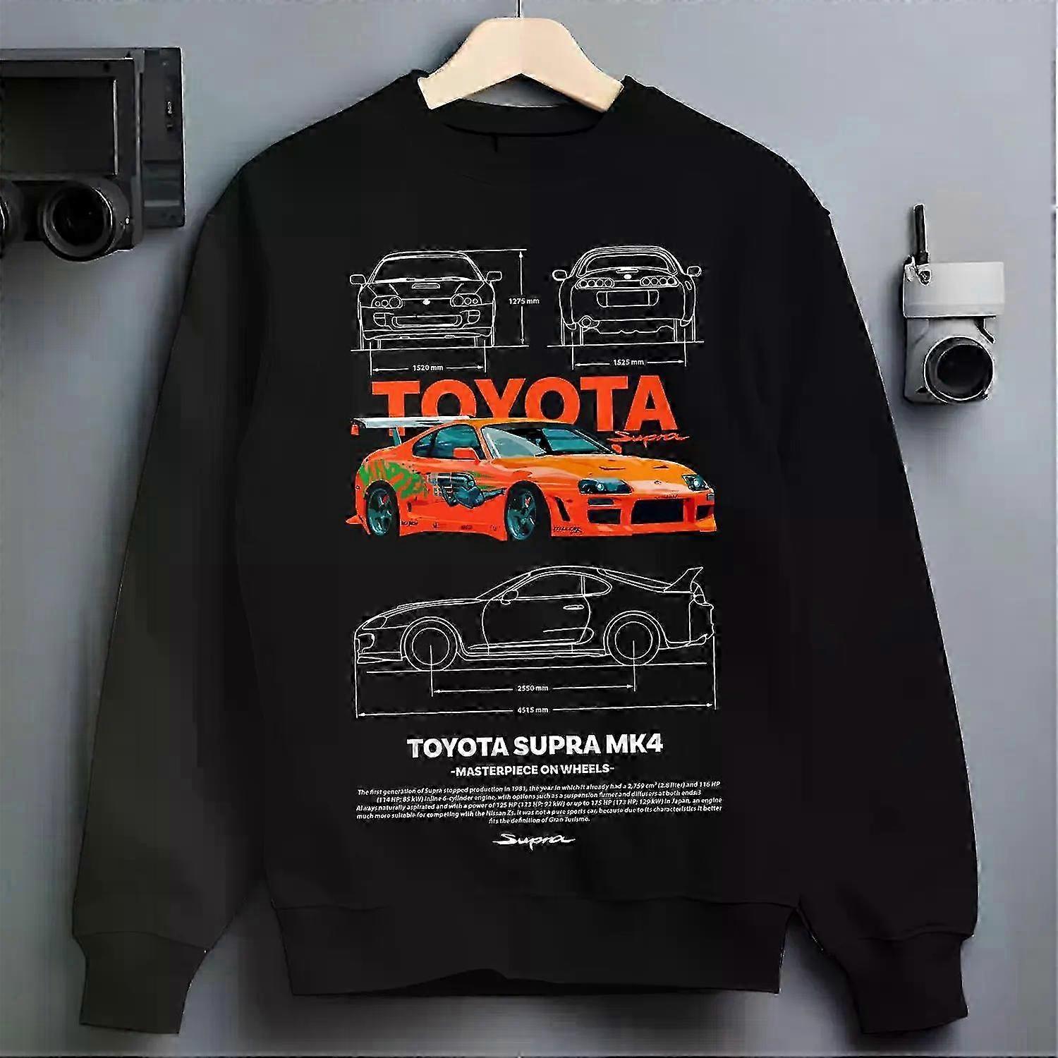 Sudadera de cuello redondo Toyota Supra Mk4