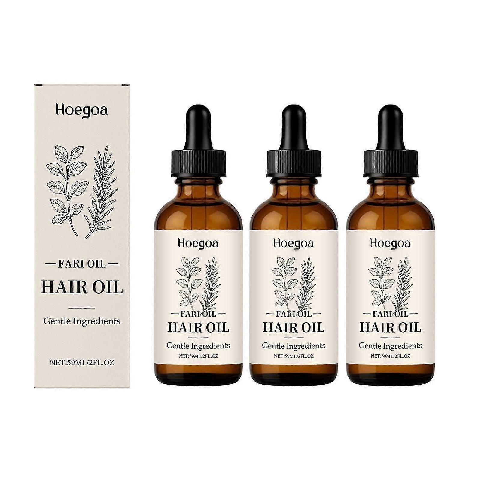 Fari Oil Hair Growth Scalp Treatment, Botanical Scalp Oil With Herbal Infusion For Dry Scalp Edges, Daily Nourishment For All Hair Types