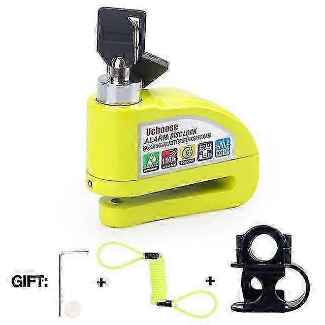 New Motorcycle Alarm Lock Disc Brake Lock Mountain Bike Security Anti-theft Portable Sound Alarm Universal