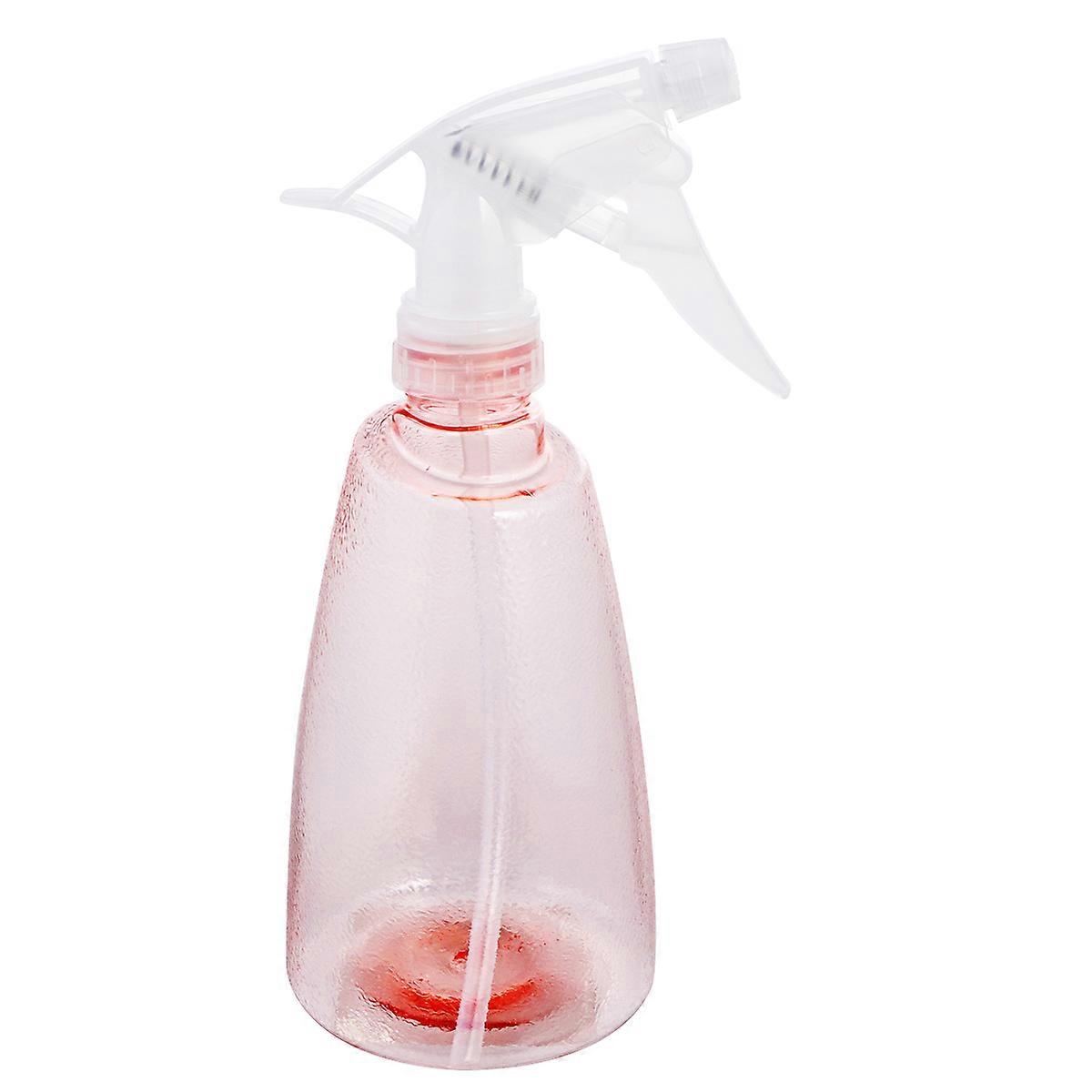 Spray Water Sprayer Bottle for Cleaning 500ml Pink Plastic