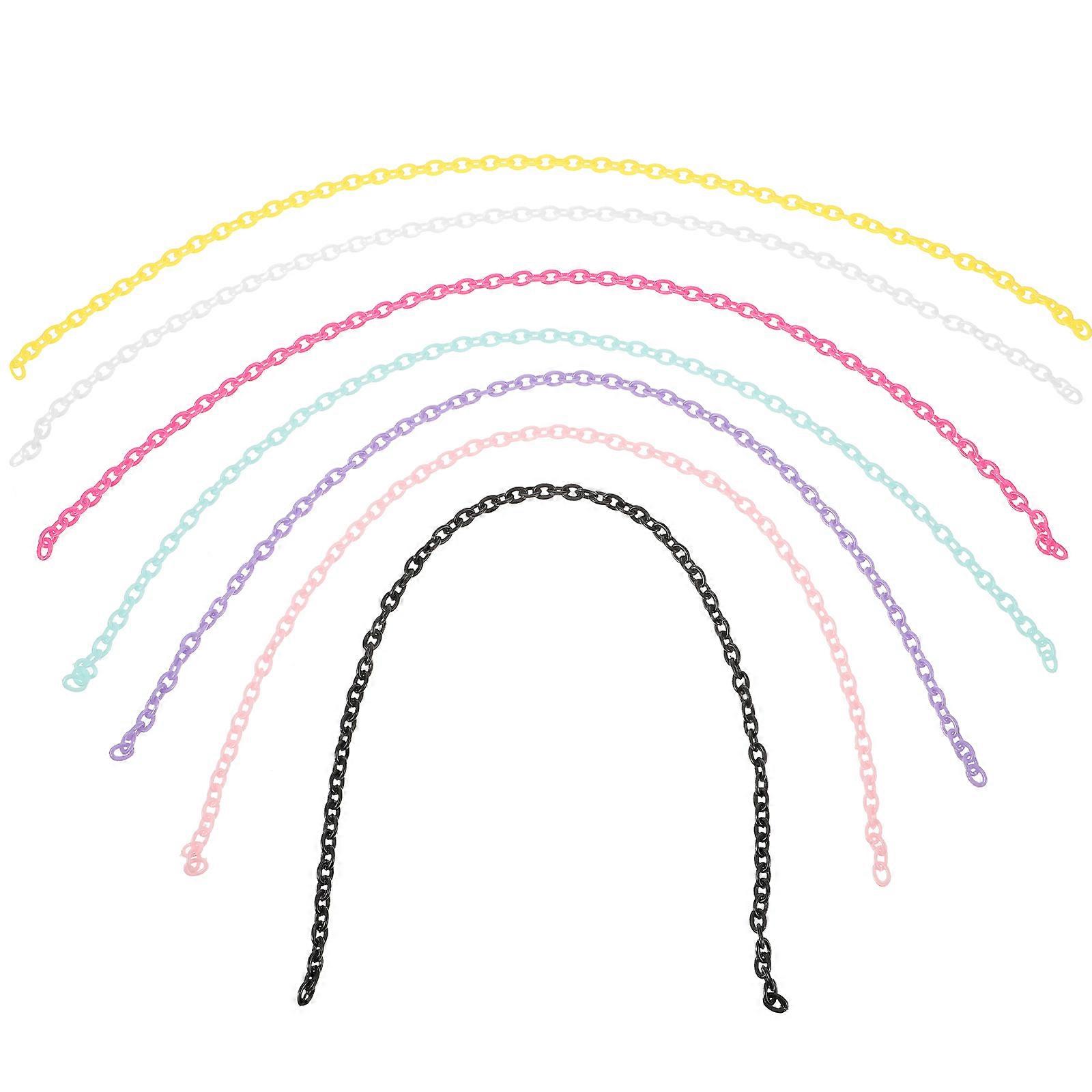 Plastic Eyeglass Chain 35Pcs Suitable For Adults Fashion Use With Smooth Surface In Assorted Colors
