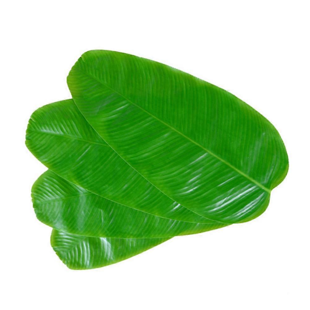 Scale Banana Leaf Plant Decor Mat for Protection 20Pcs Set