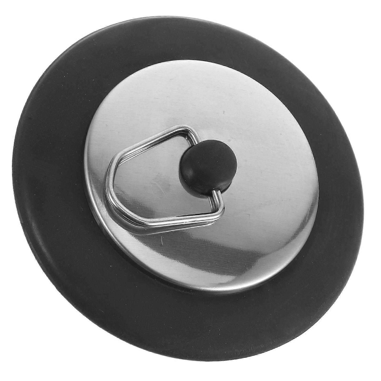 Kitchen Sink Stopper Rubber Tub Drain Plug for Bathtub 2Pcs