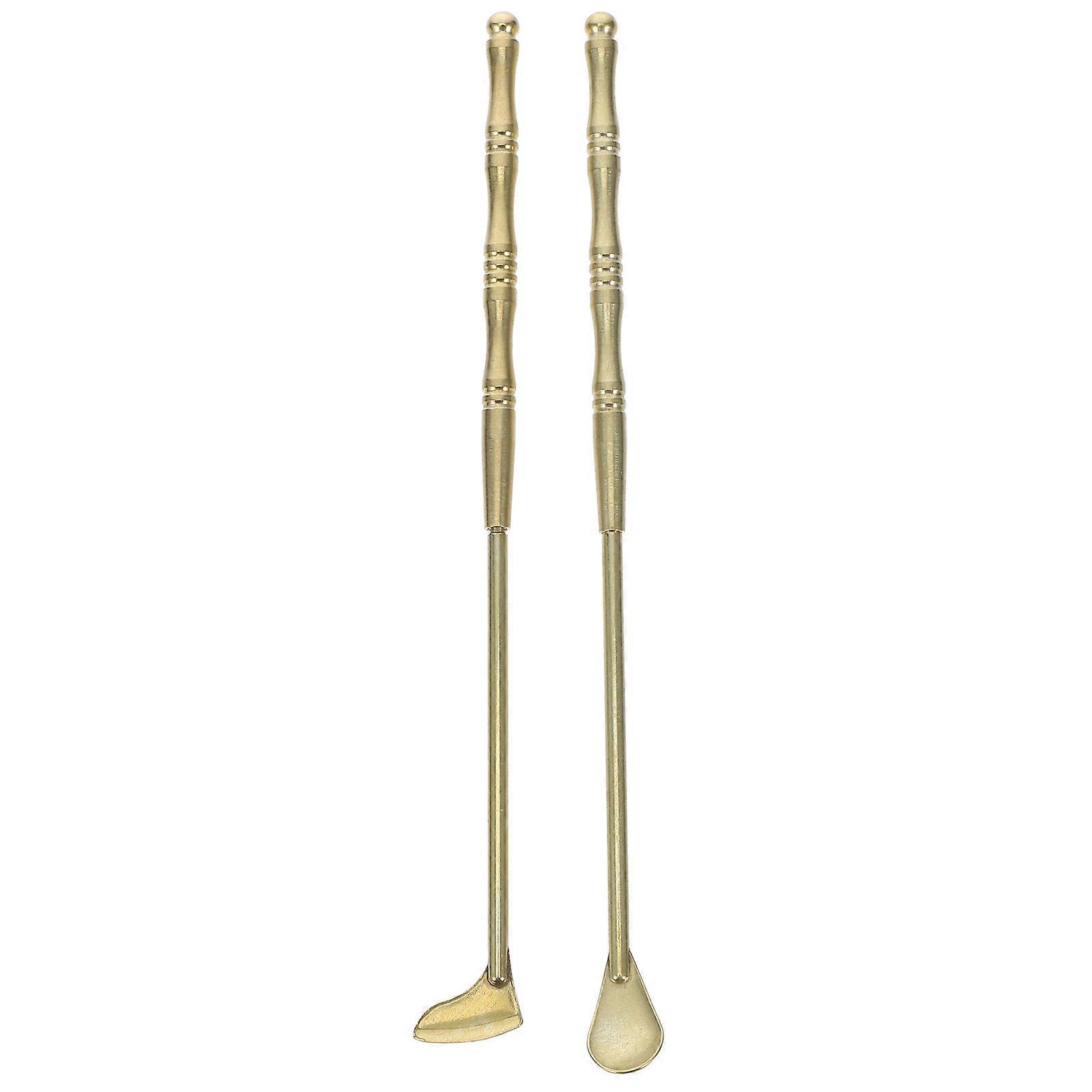 6Pcs Copper Incense Spoon and Set for Incense Burner Use