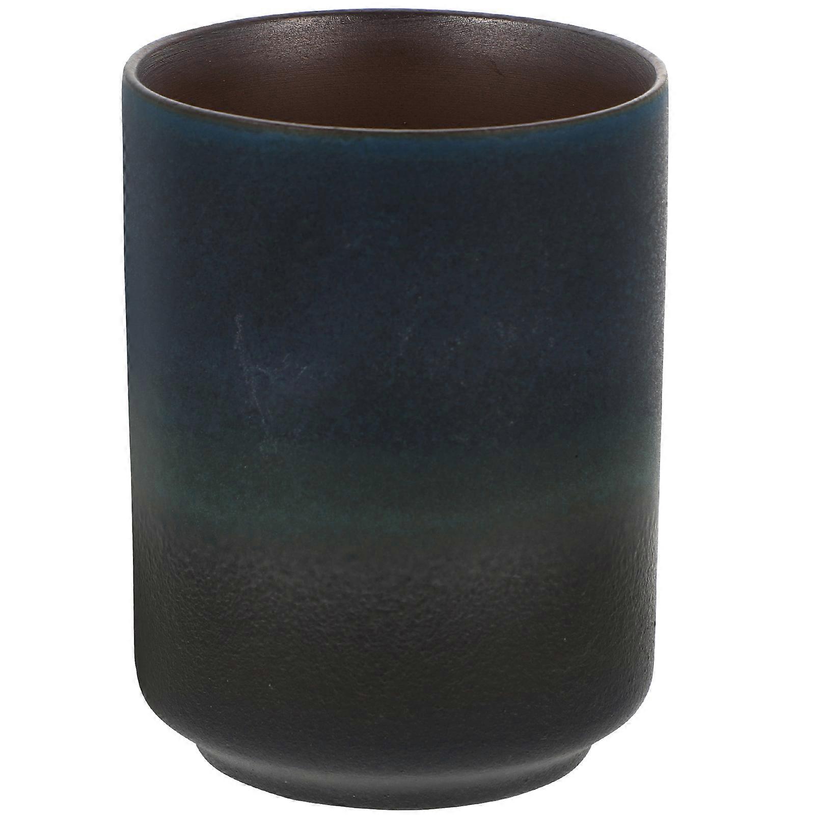 Retro Style Tea Cup 2Pcs Round Ceramic Vintage Design Ideal For Dining And Restaurant Settings