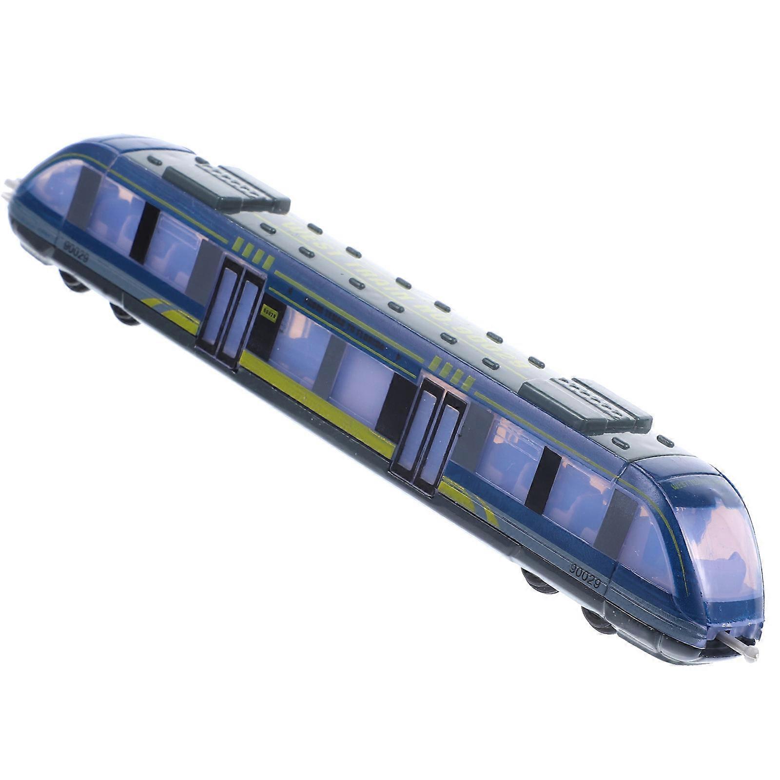 Kids Simulation Train Alloy Metal Mini Toy Train Set 3Pcs