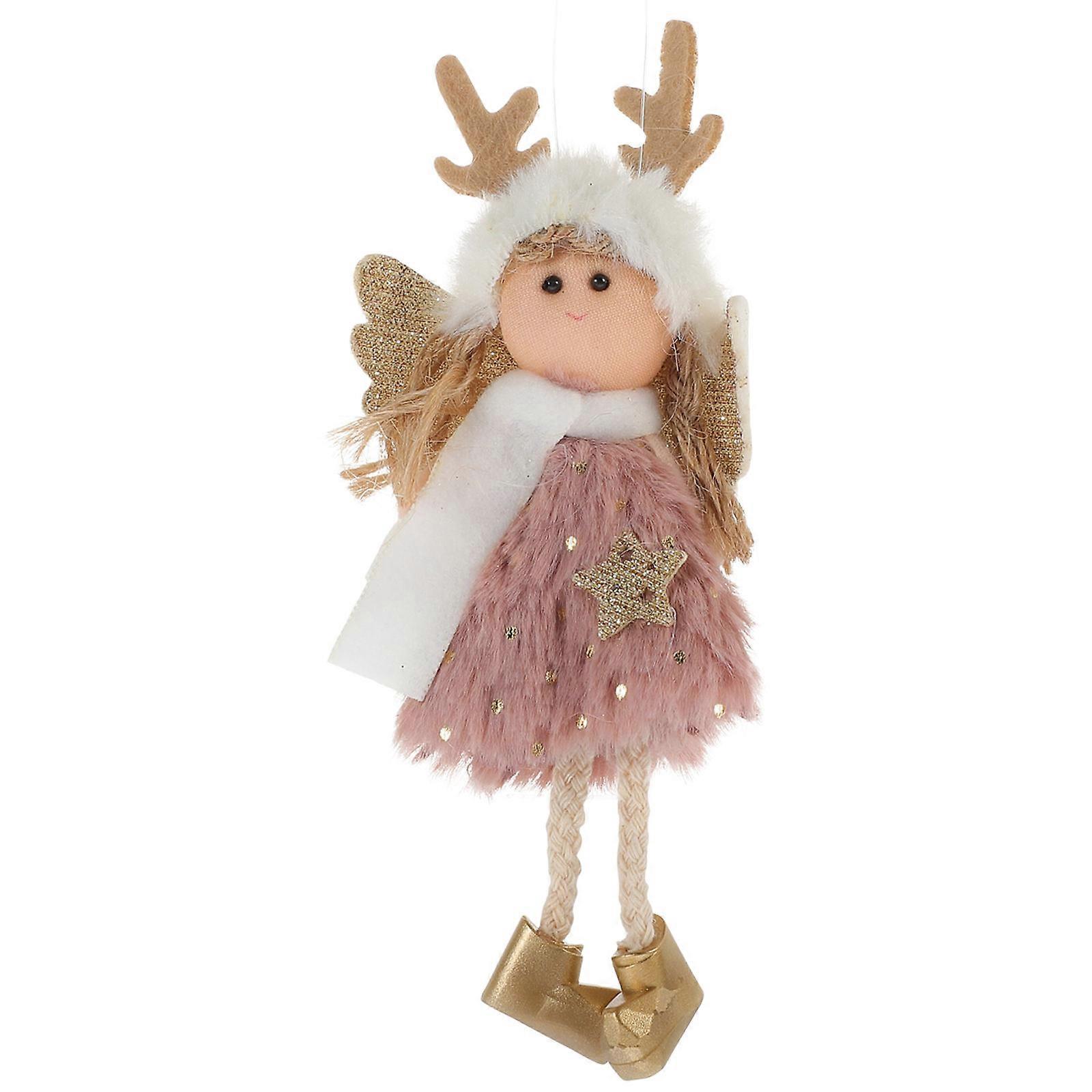 Angel Xmas Tree Topper for Decoration 2Pcs Tree Ornament
