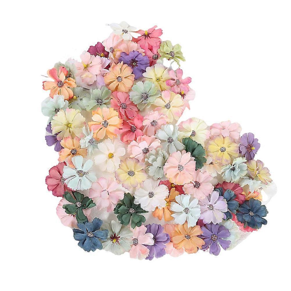 Artificial Flowers Simulation Chrysanthemum Decoration for Wedding 100Pcs