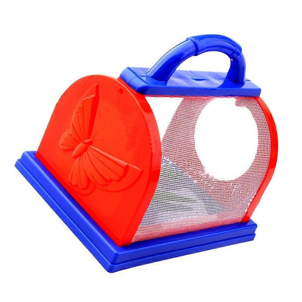 Breeding Cage Insect Cage for Storage Use 1Pcs Red PP Material