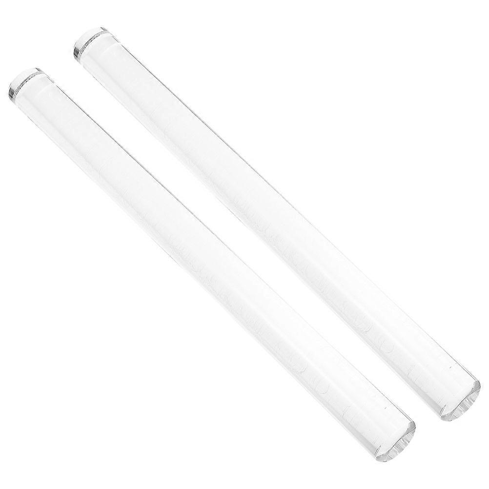 Transparent Acrylic Pastry Rolling Pin for Baking 4Pcs Dough Roller Set