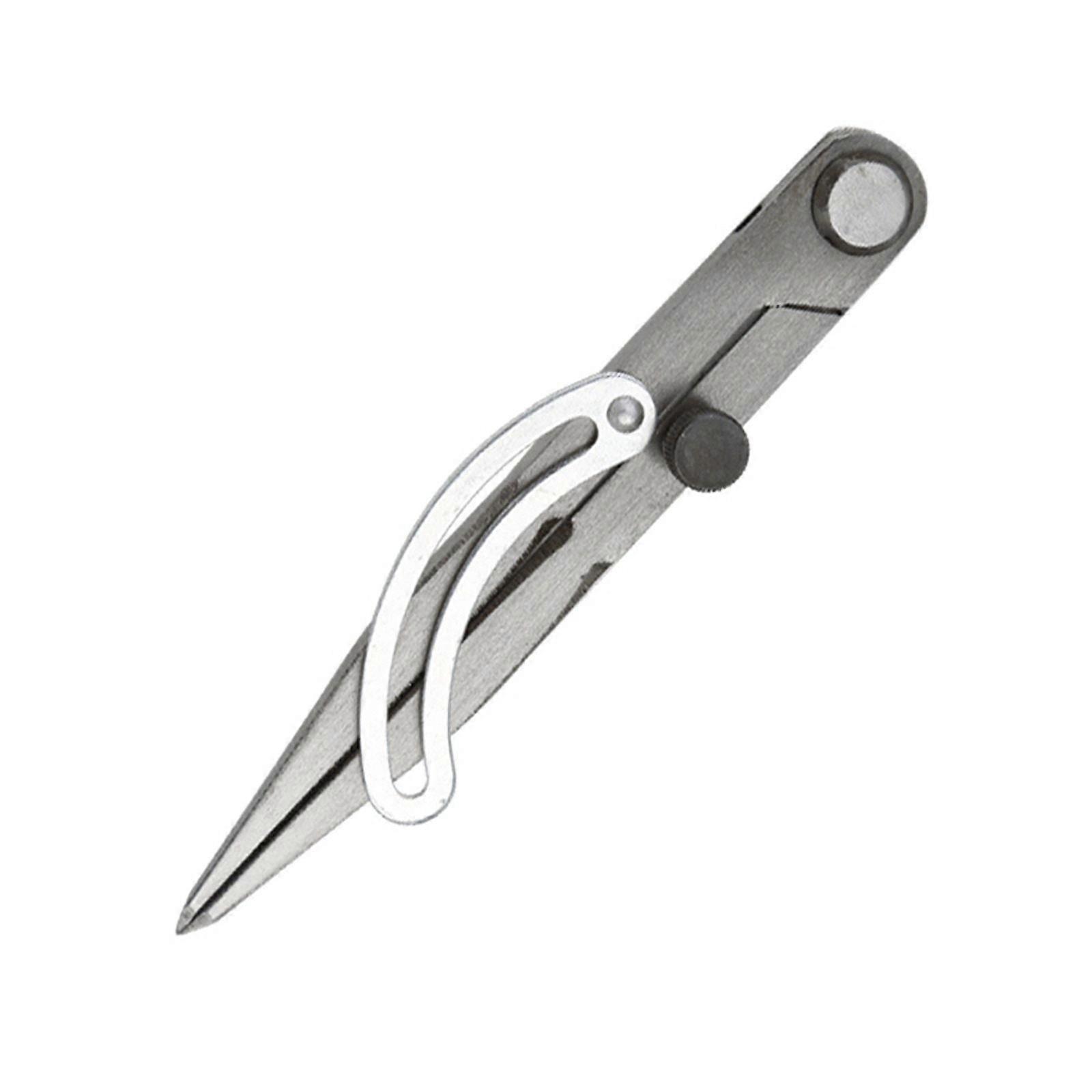 150mm Winged Gauge Spacing Gauge Compass Woodworking Scriber Steel Edge Device Can Be Adjusted