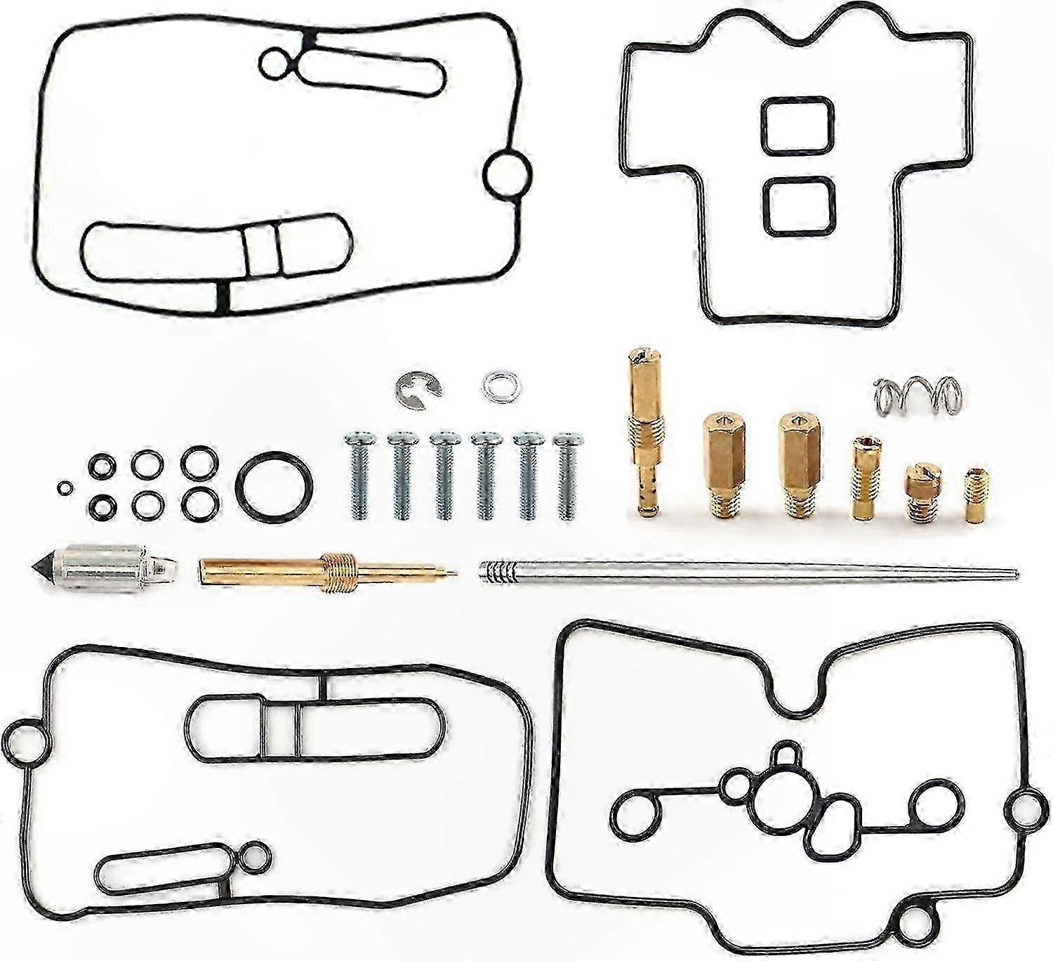 Rebuild Kit for 28-41mm FCR MX Carburetors Compatible with Multiple Models