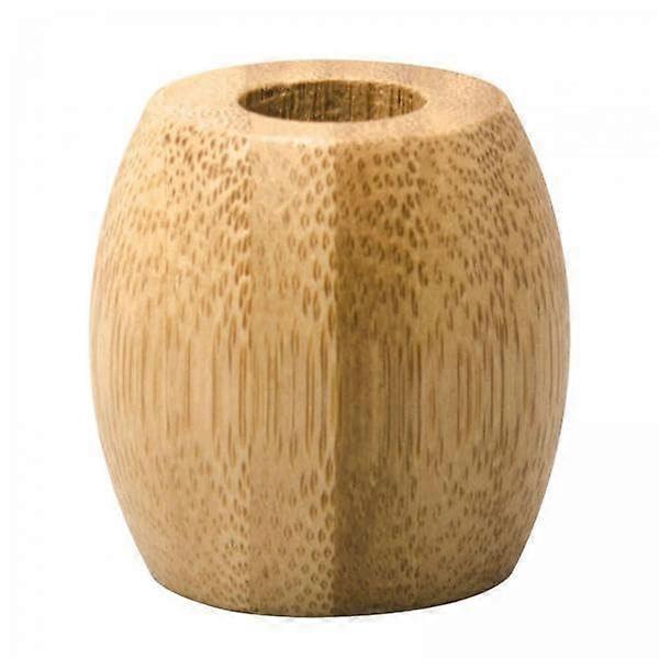 5x Manual Holder Base for Shaving, Bamboo Bathroom Countertop Stand, Double-Sided Rack for Home Use