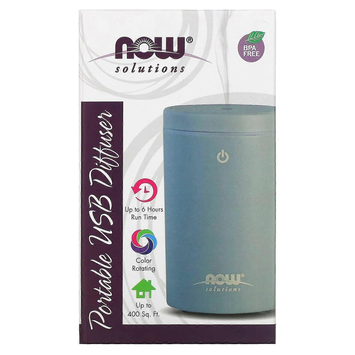 NOW Foods, Solutions, Portable USB Oil Diffuser, 1 Diffuser