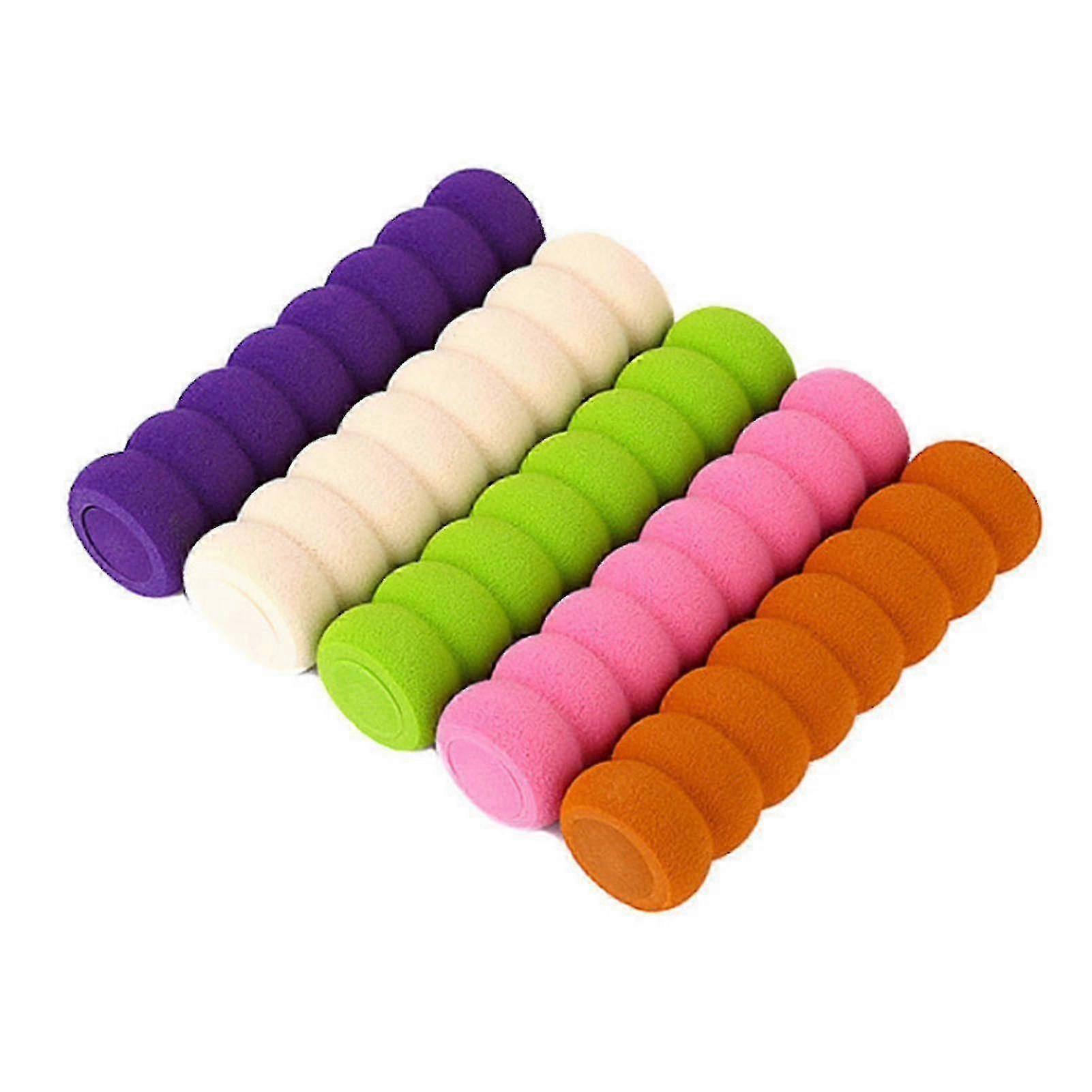 5 Pcs Assorted Color Door Handle Cover Door Pull Protective Sleeve Child Safety Super