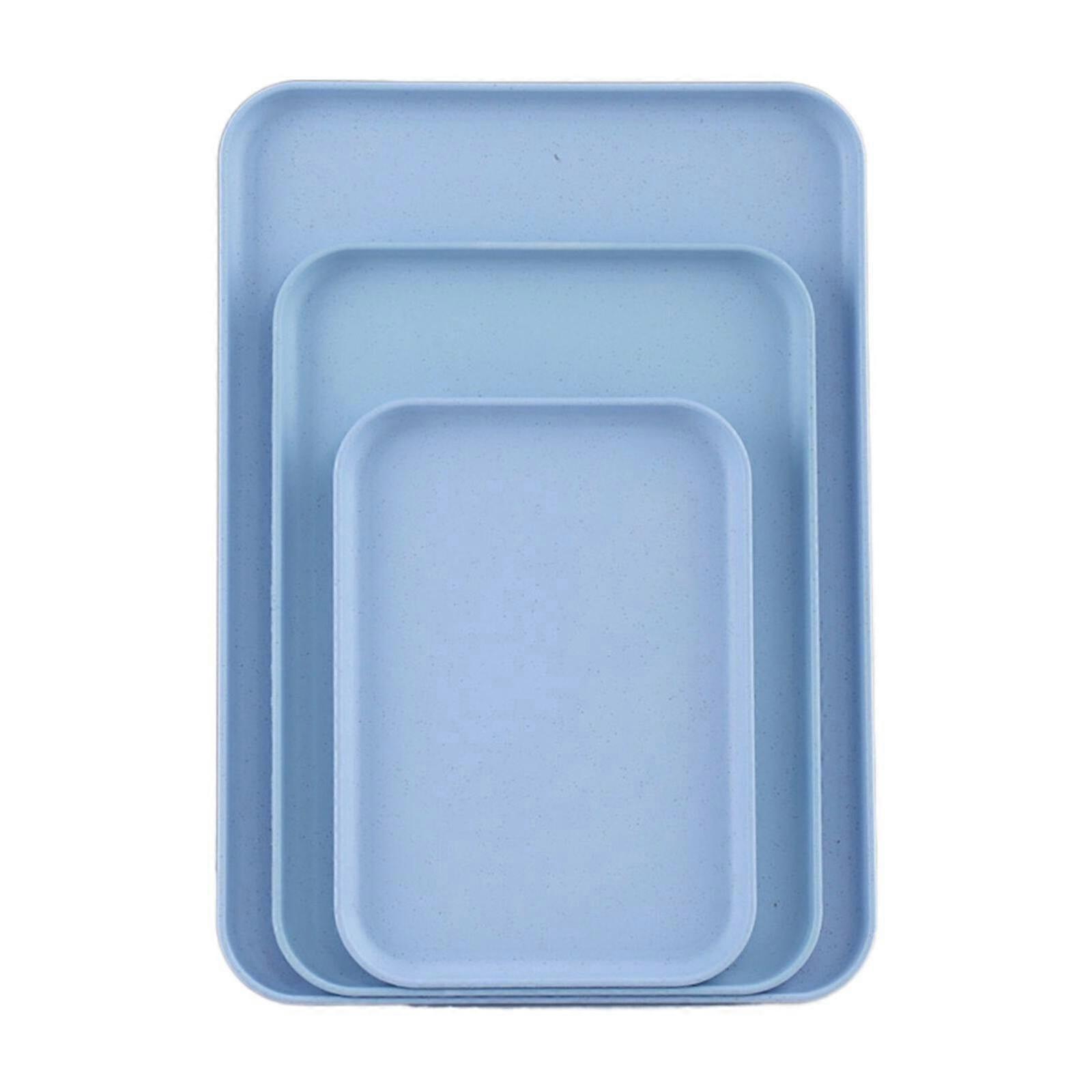 WRXMIJNHGSA Clearance,Birch Multi Use Large Capacity Serving Tray Plastic Practical Food Grade Storage Tray For Home Anti Deformed Shockproof A
