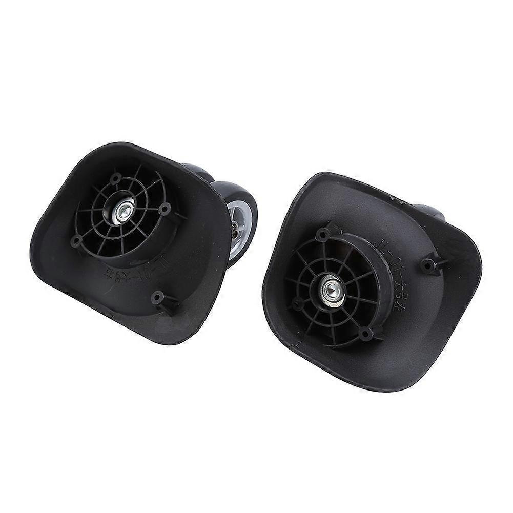 Luggage Universal Wheel 2Piece Set, Shock Absorption Swivel Wheel, Trunk Roller, Compatible With Most Suitcases