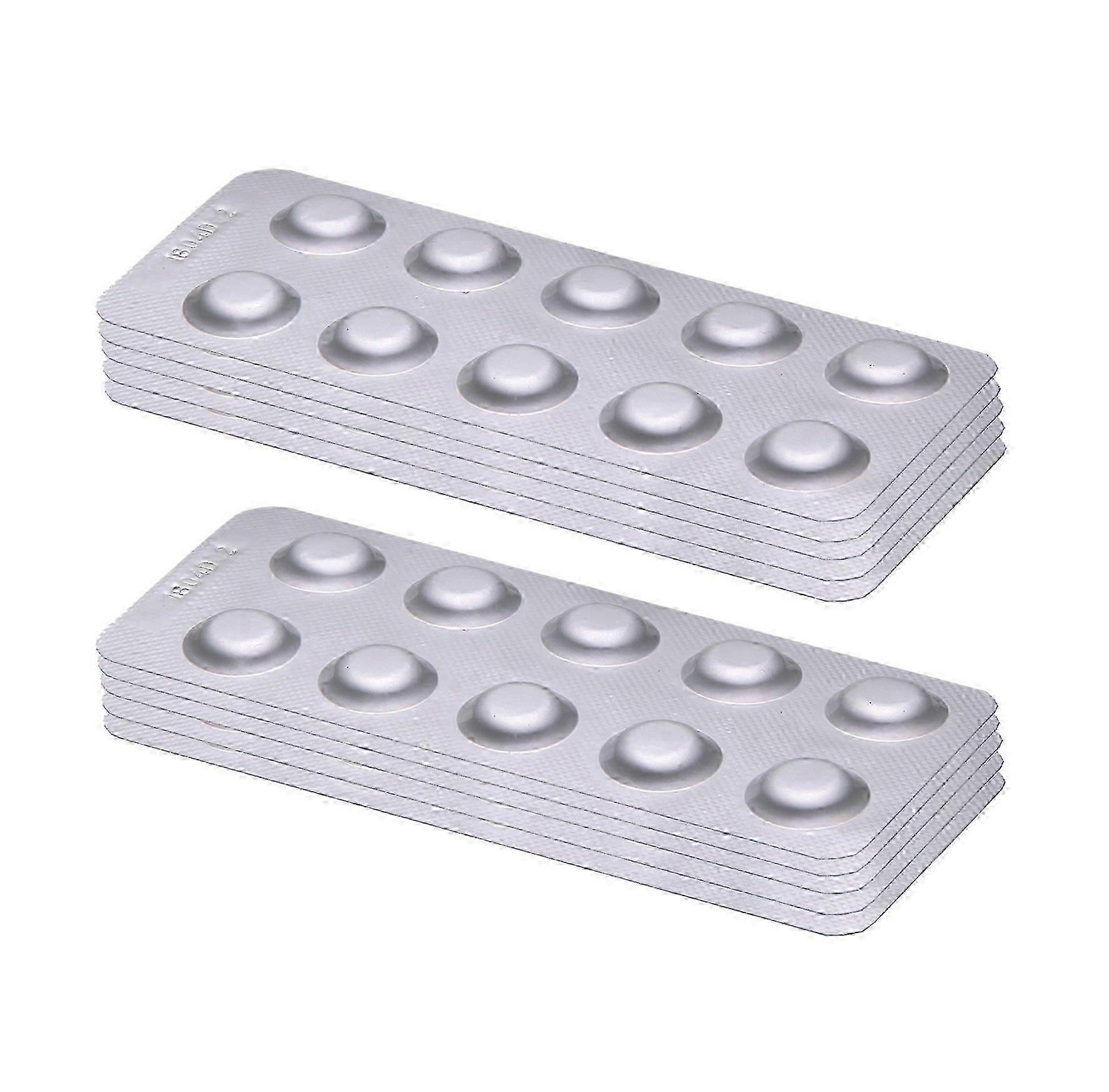 Water analysis test tablets chlorine/pH value, 100 pieces