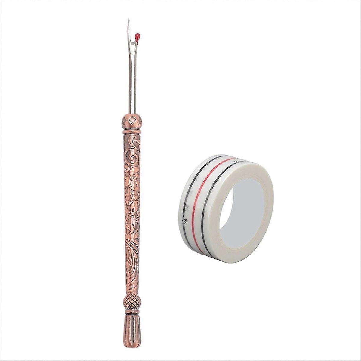Seam Ripper and Thread Remover Kit,for Crafting, Sewing Rose Gold