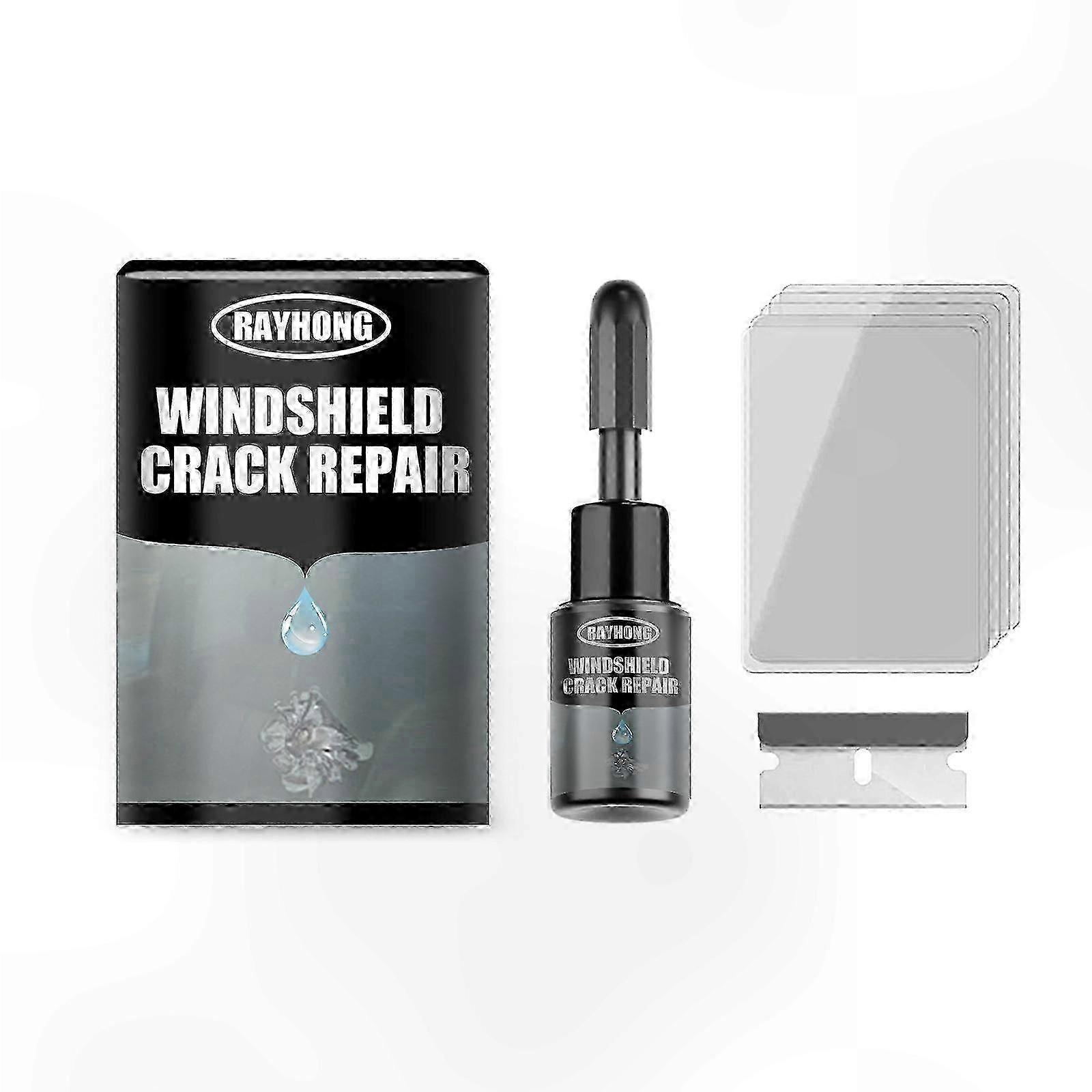 Windshield Crack Fixer for Auto Glass and Window Damage Repair Solution