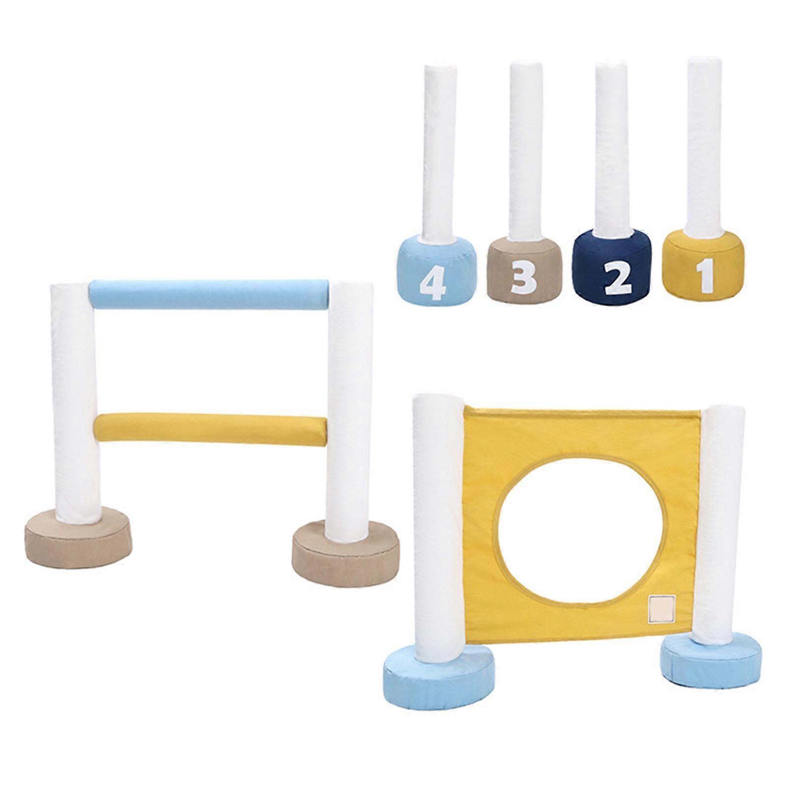 Puppies Agility Trainer Set Dog Obstacles Course Training Set Promotes Physical Fitness and Mental Stimulation Multicolor