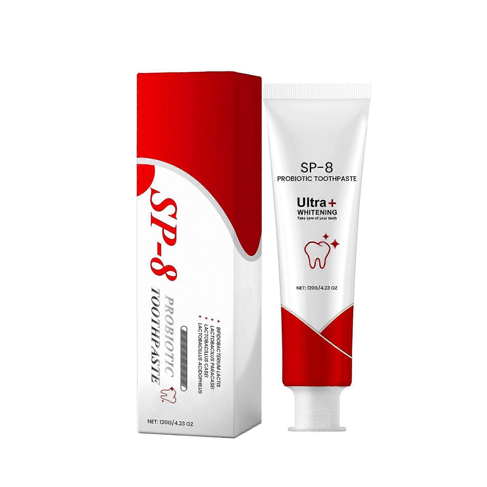 Probiotic Brightening Toothpaste Gently Cleanses Daily Care And Freshens Teeth. It Is A Refreshing And Clean Mint Toothpaste