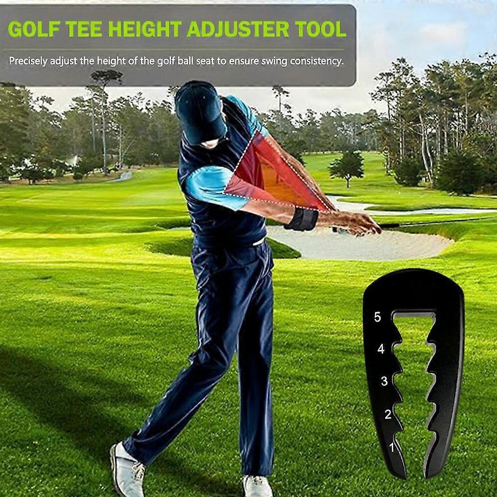 Golf Tee Height Adjuster Tool Professional Swing Trainer for Golf Practice