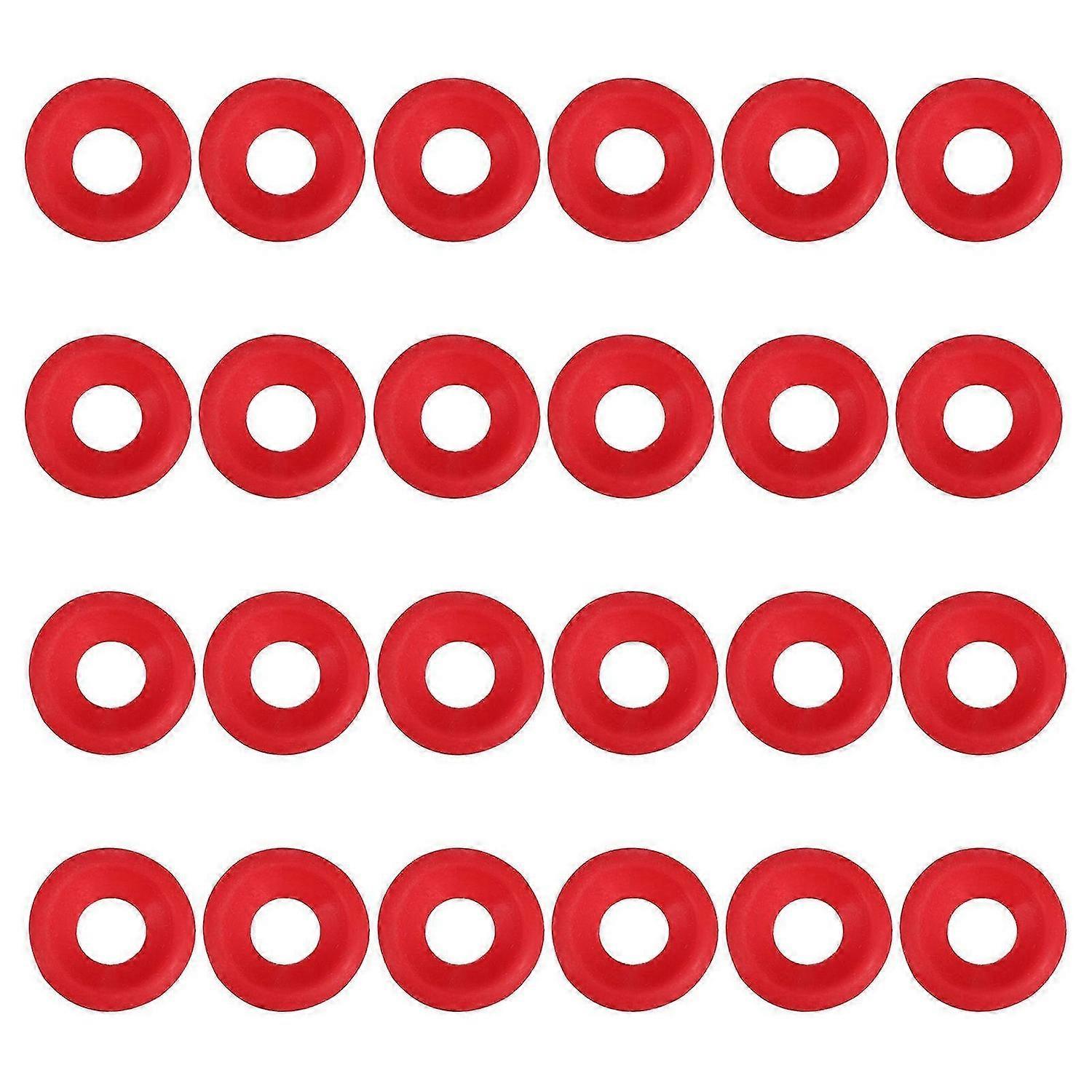 Bottles Gaskets Beer Bottle Seal Gaskets For Red Round 24Pcs