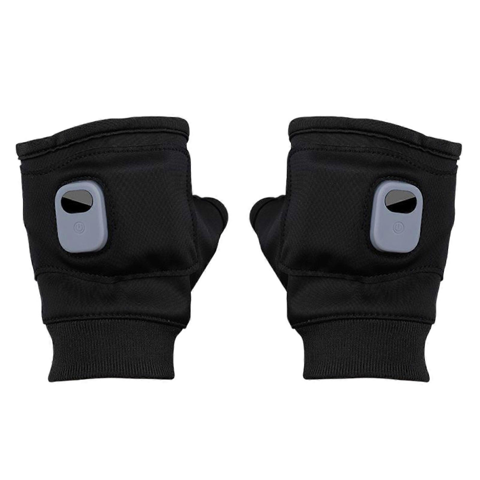 Portable heating gloves, intelligent charging suitable women's electric