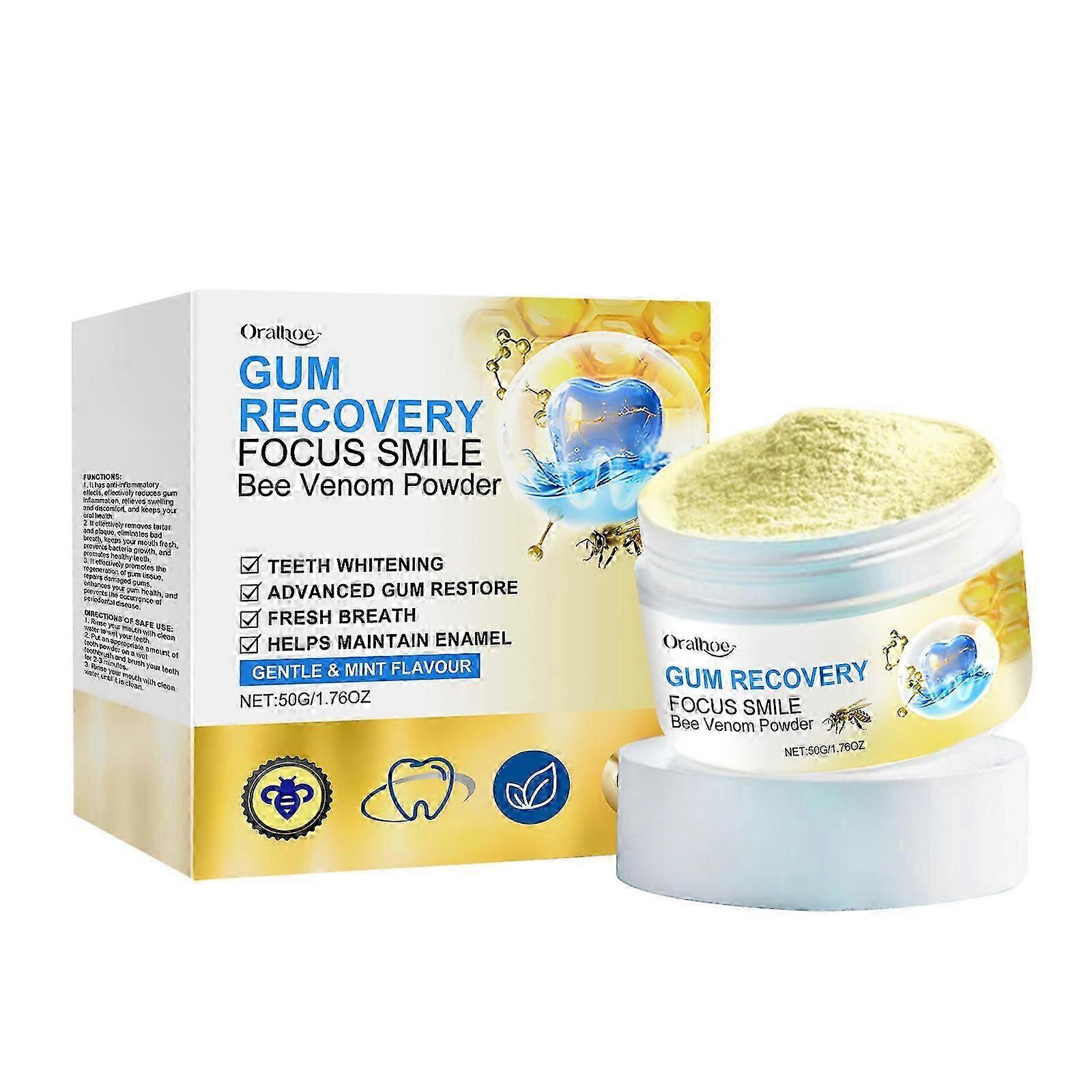 bee venom gum care tooth powder
