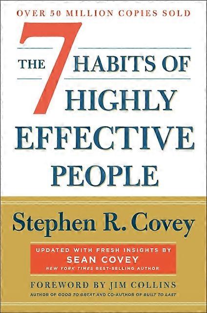 The 7 Habits Of Highly Effective People by Stephen R. Covey Hardback Book
