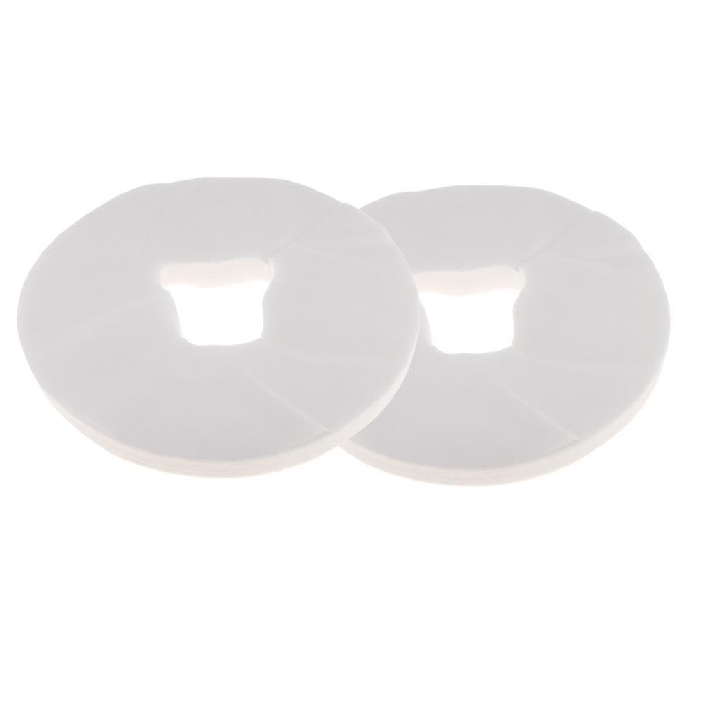 200 Pieces Massage Face Cushion Covers Headrest Cradle Sheet