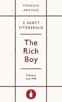 The Rich Boy - F. Scott Fitzgerald - Paperback - English Book - Biographical fiction