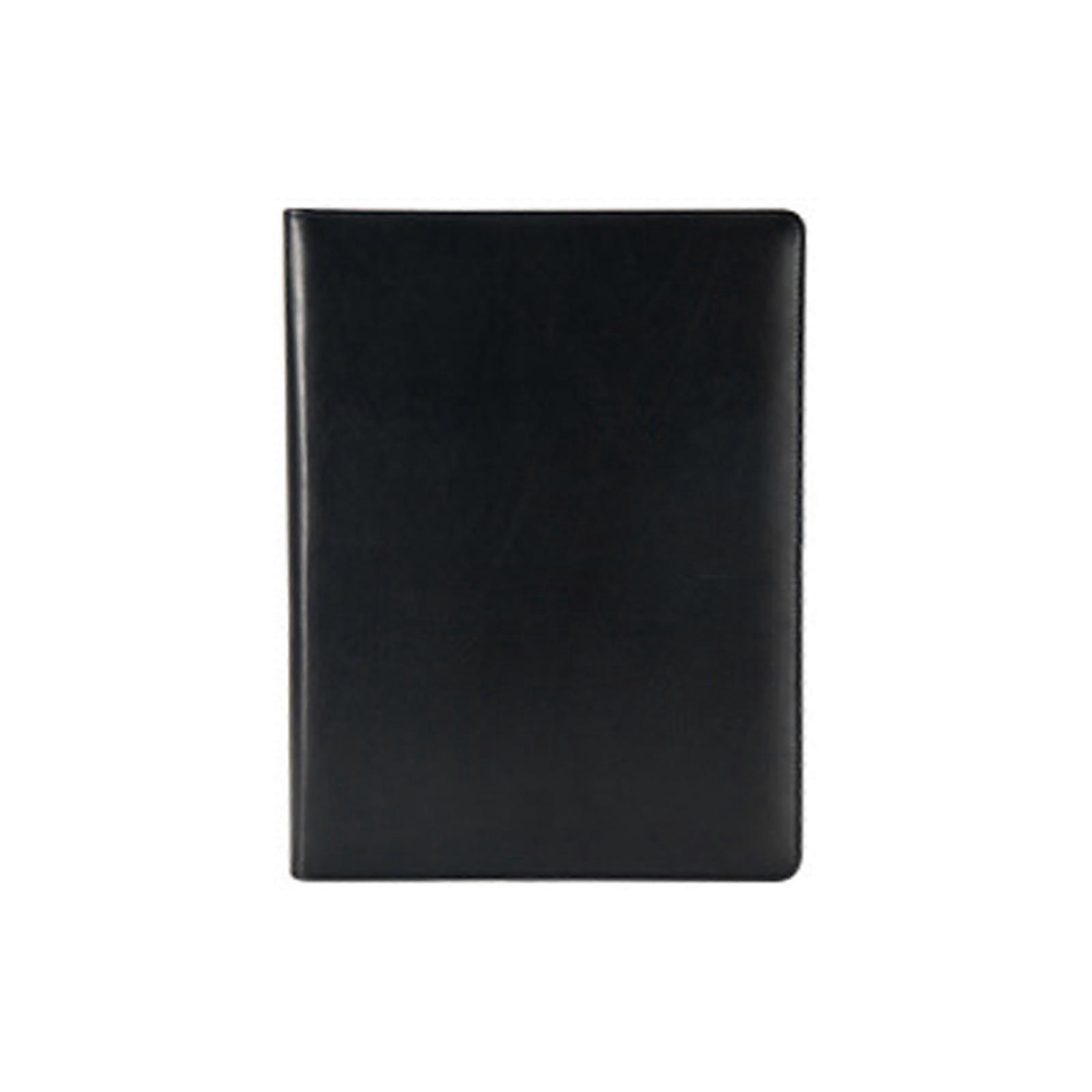 Leather Conference Folder with Clipboard Letter Size 4 Rings Clipboard Folder File Document Organizers with Clipboard Multicolor