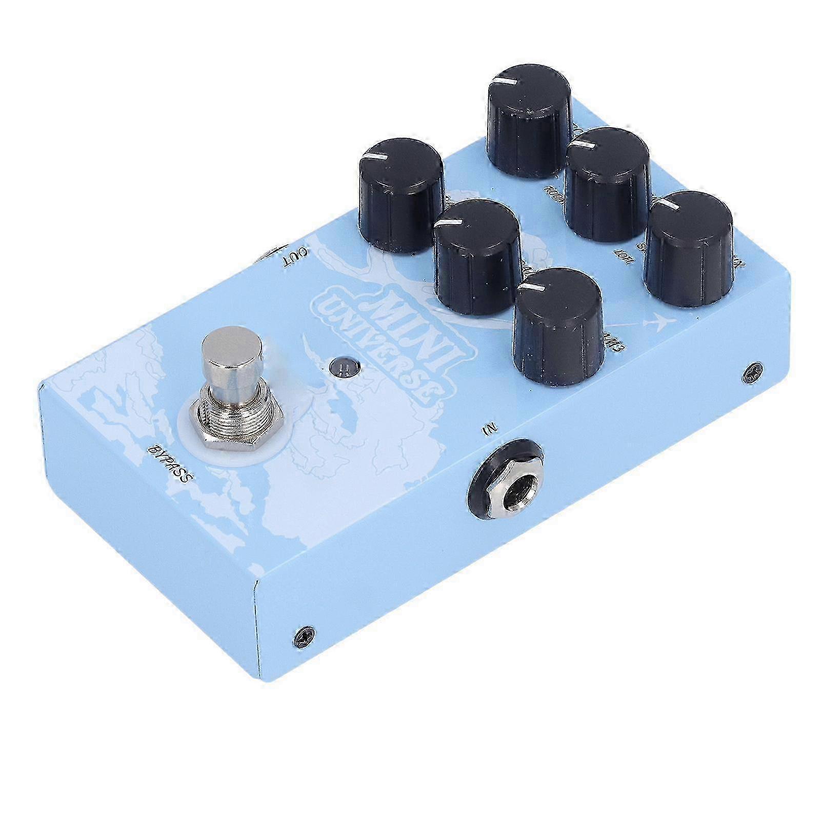 Digital Modeling Reverb Effect Pedal with 9 Types of Reverb for Warm, Authentic Sound