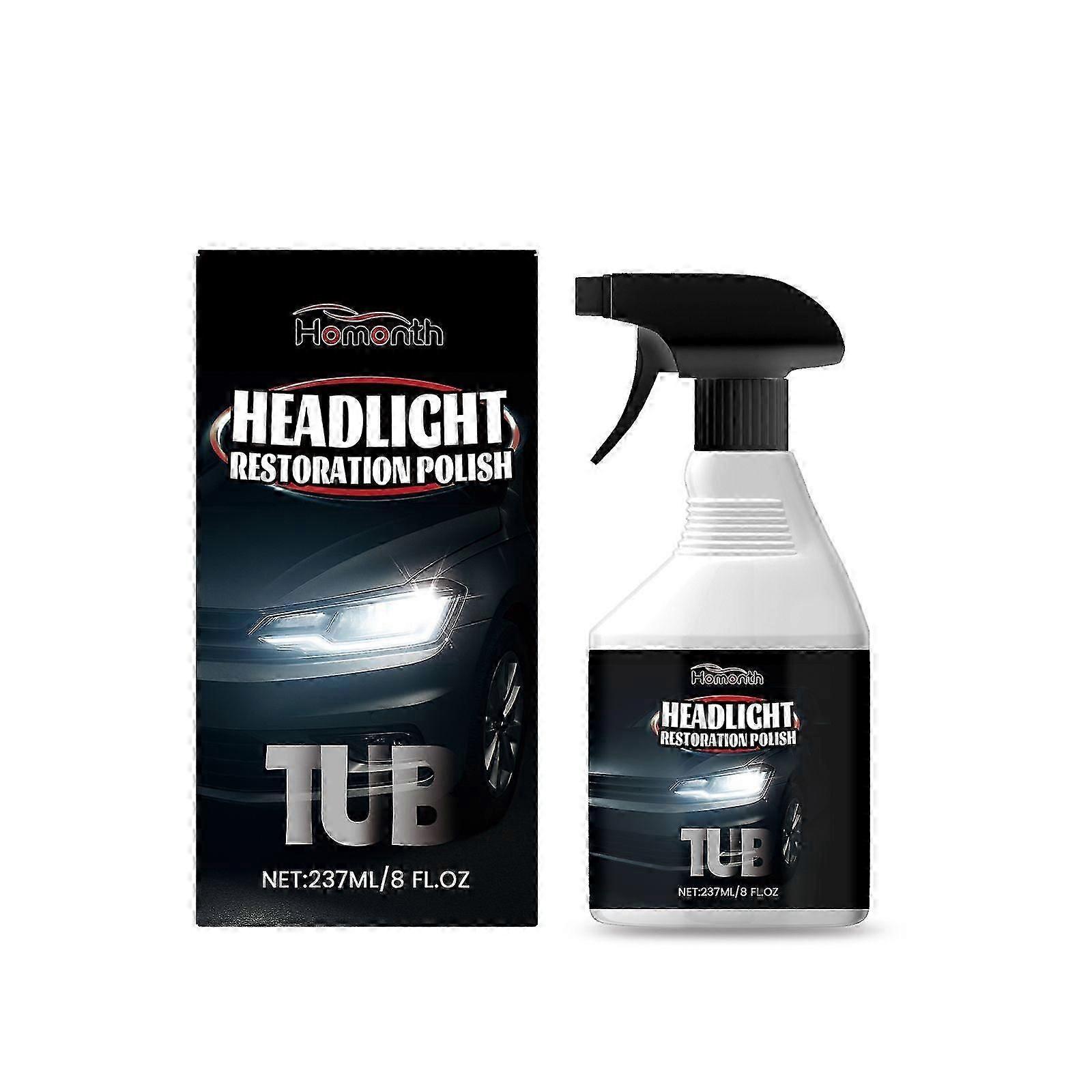 HAutomobile Head Lamp Care Spray Headlight Surface Cleaning Lifting Light Transmission Universal Care Solution