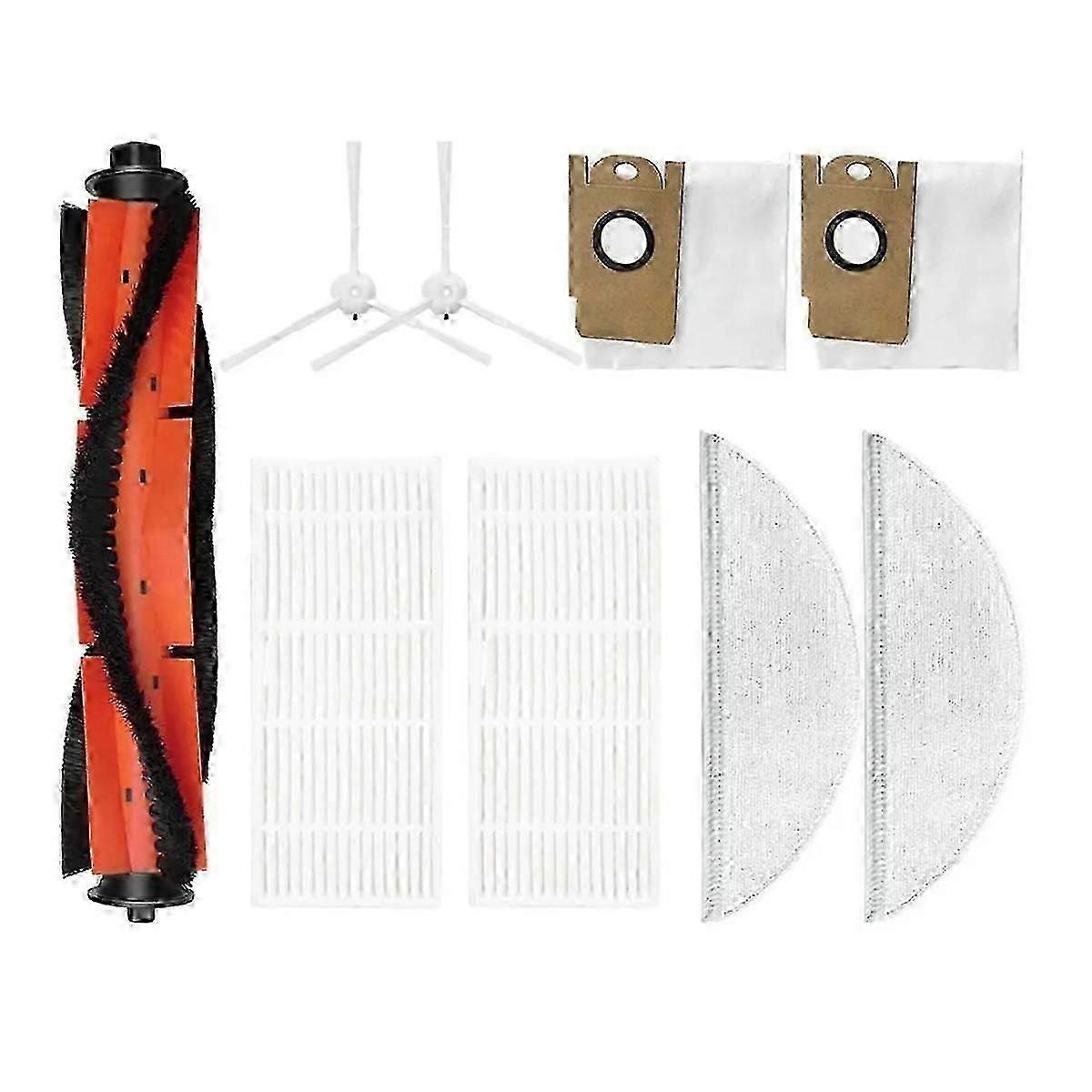 For R5 Robot Vacuum Cleaner Main Side Brush Hepa Filter Mop Cloths Dust Bag Accessories Replacement