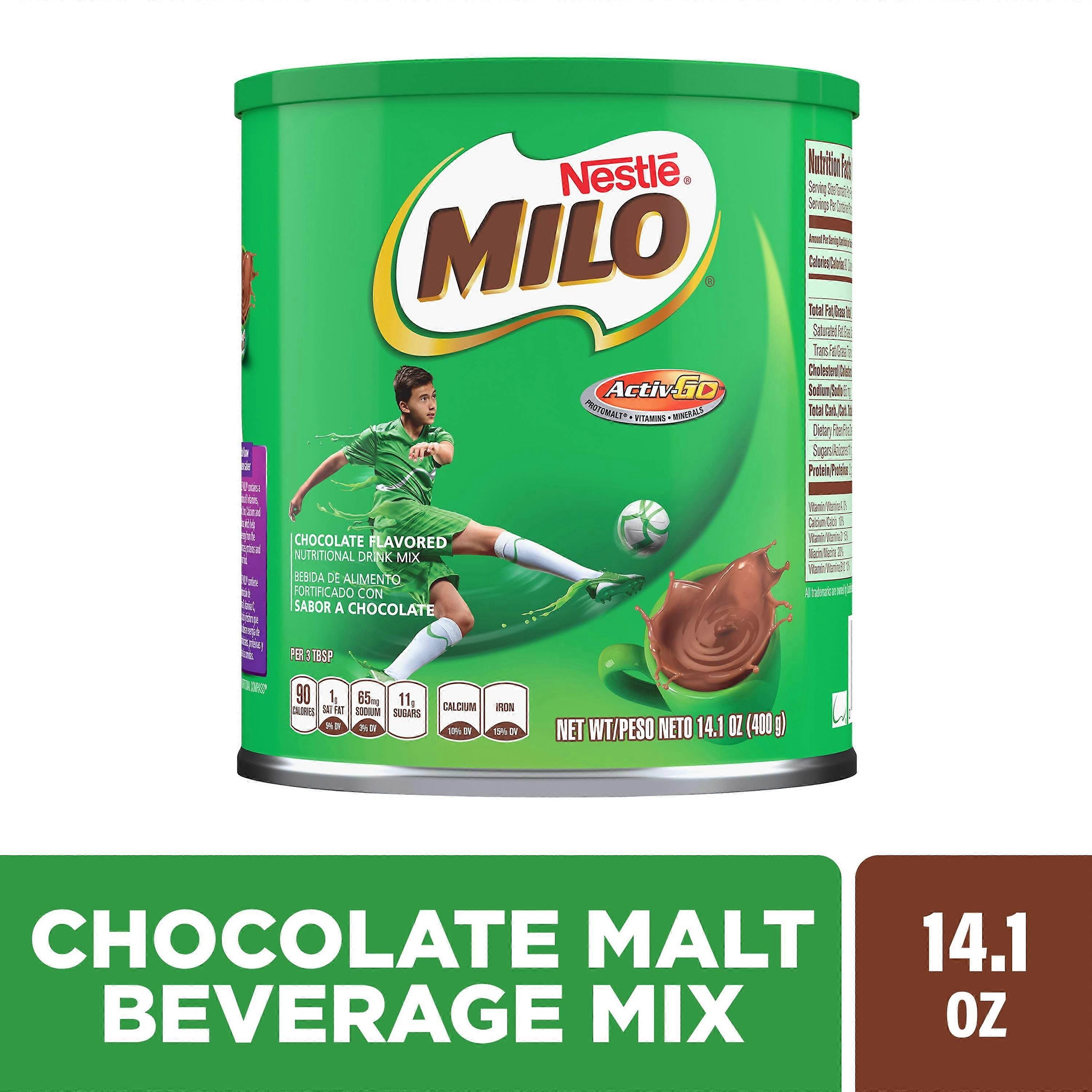 Nestlé Milo Activ-go čokoládový sladový práškový nápojový mix, 14.1 oz